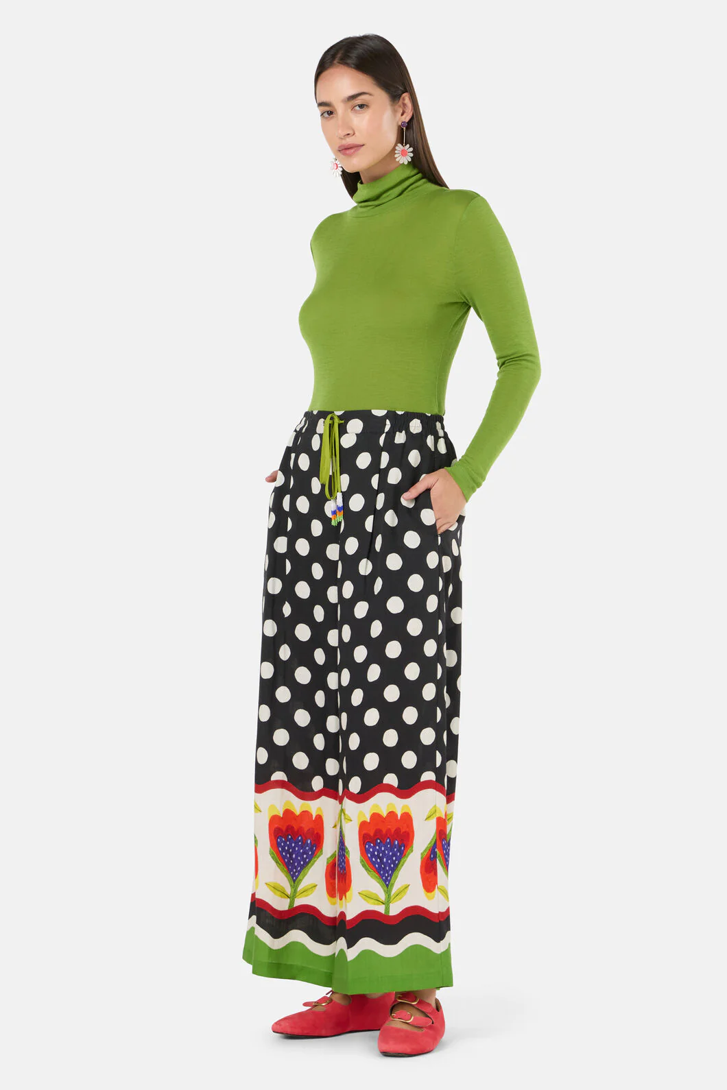 Blooming Daisy Print Pant - Image 3