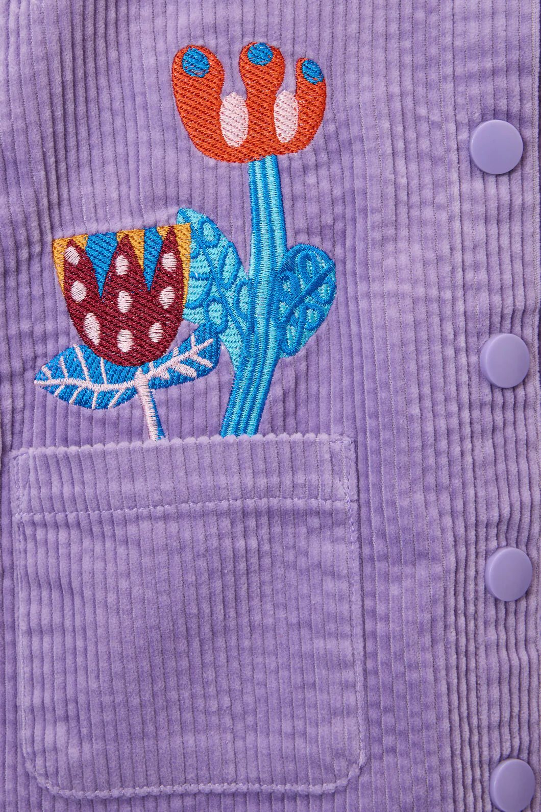 Bouquet Cord Kids Pini Dress - Image 5