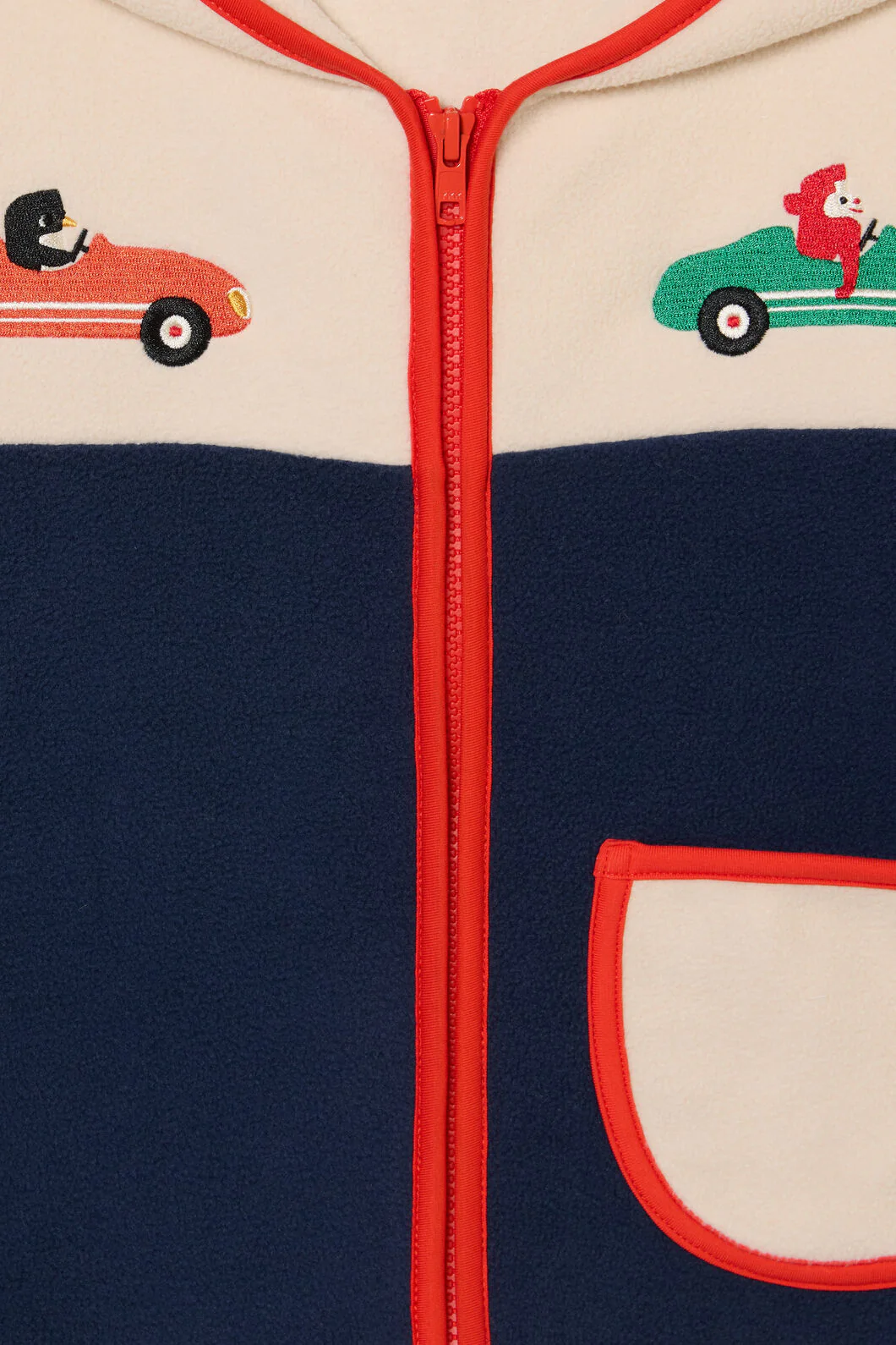 Cars Kids Fleece Zip Jacket - Image 2