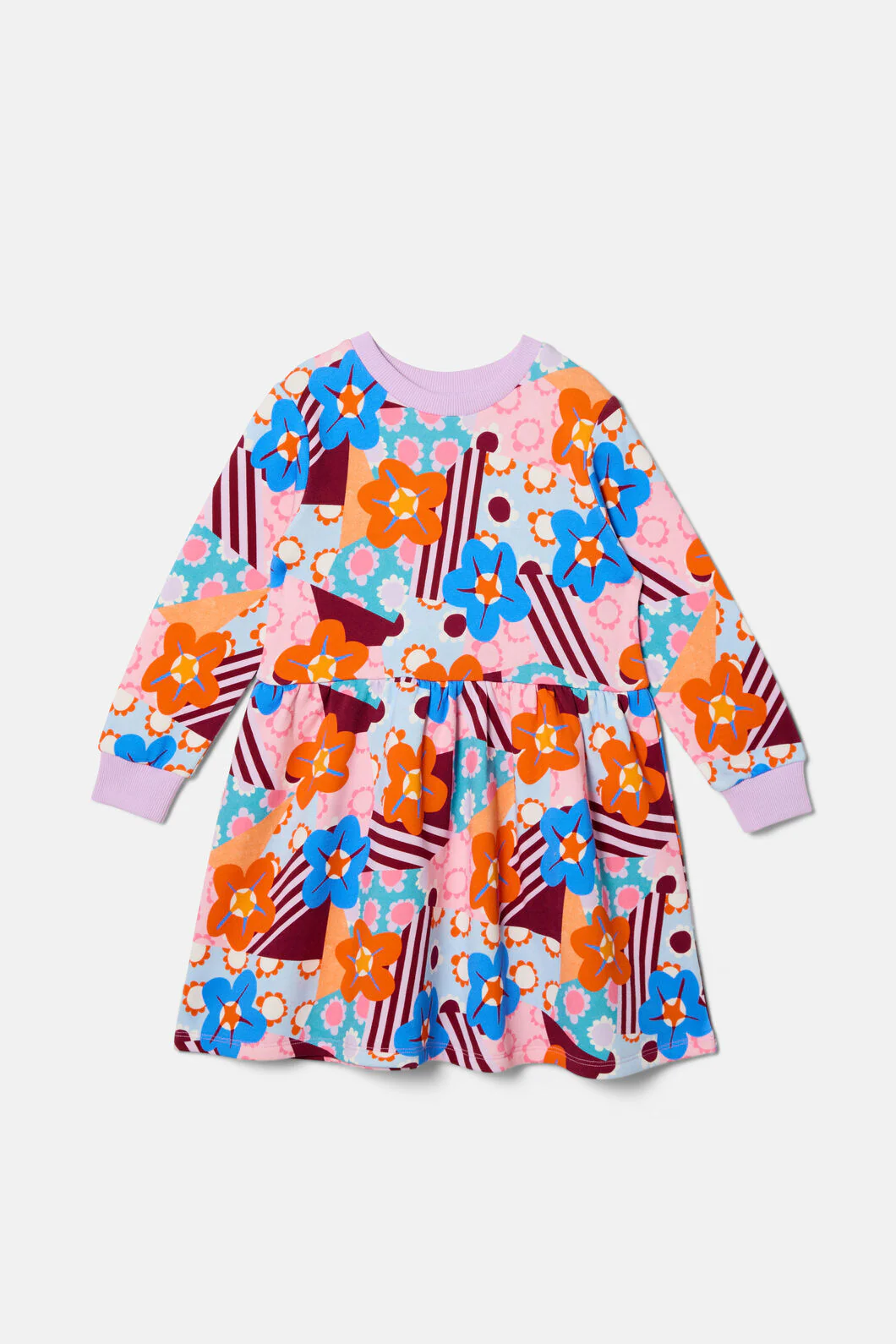 Cut Out Flower Kids Dress - Image 2