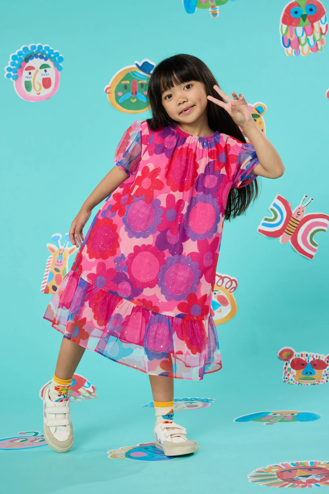 Daisy Kids Party Dress