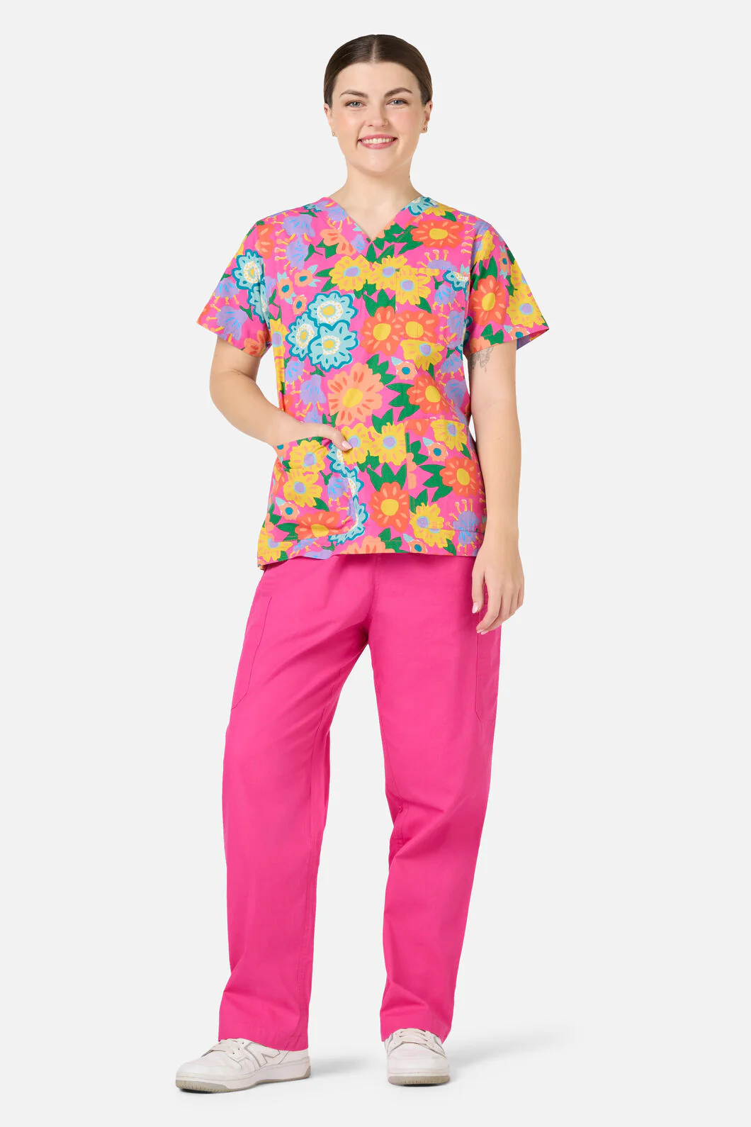 Dream Garden Top & Pant Scrubs