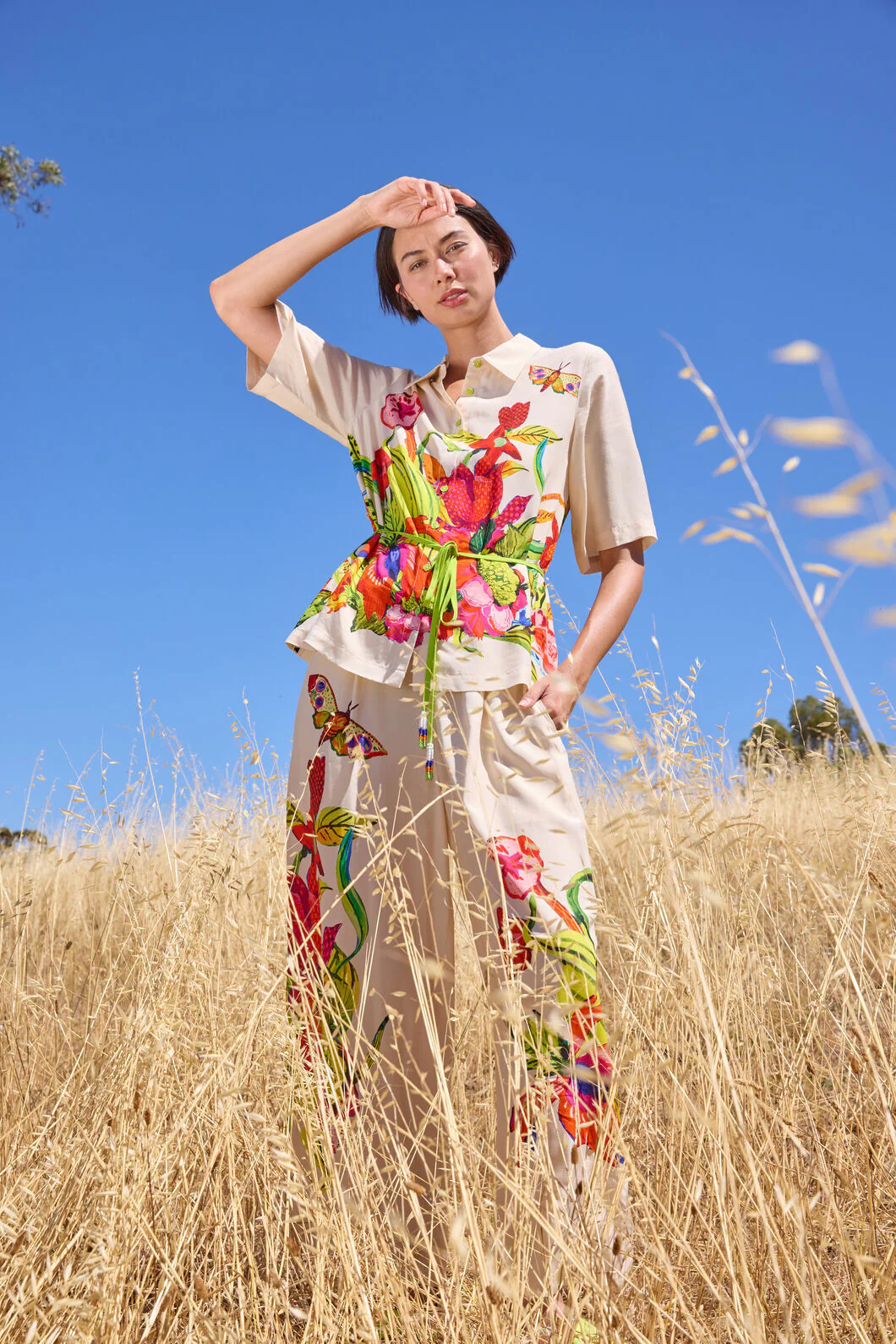 Elara Print Shirt