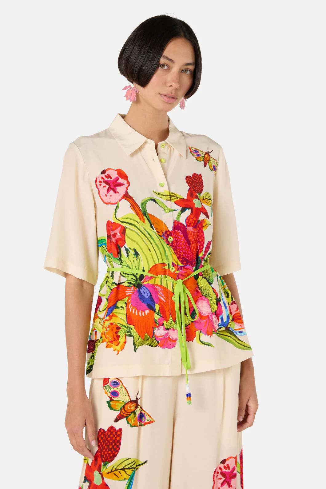 Elara Print Shirt - Image 2