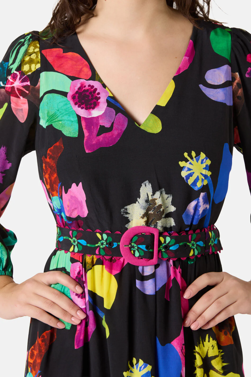 Electric Eden Maxi Dress - Image 7
