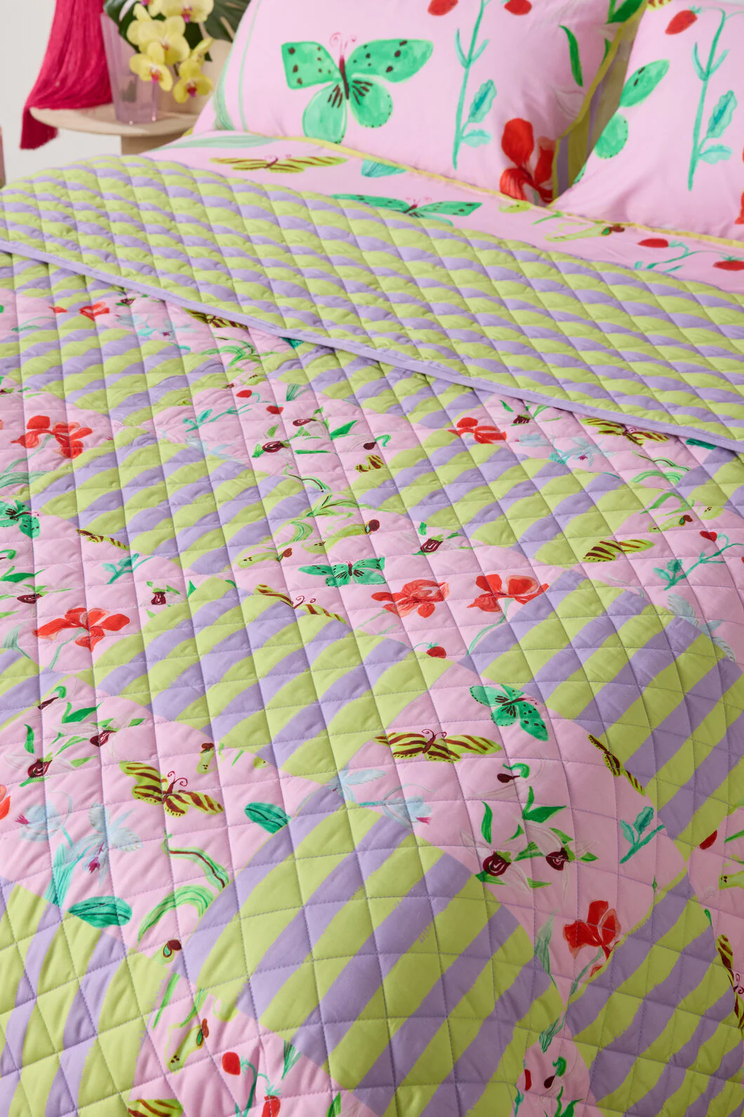 Electric Eden Quilted Coverlet S/D - Image 3