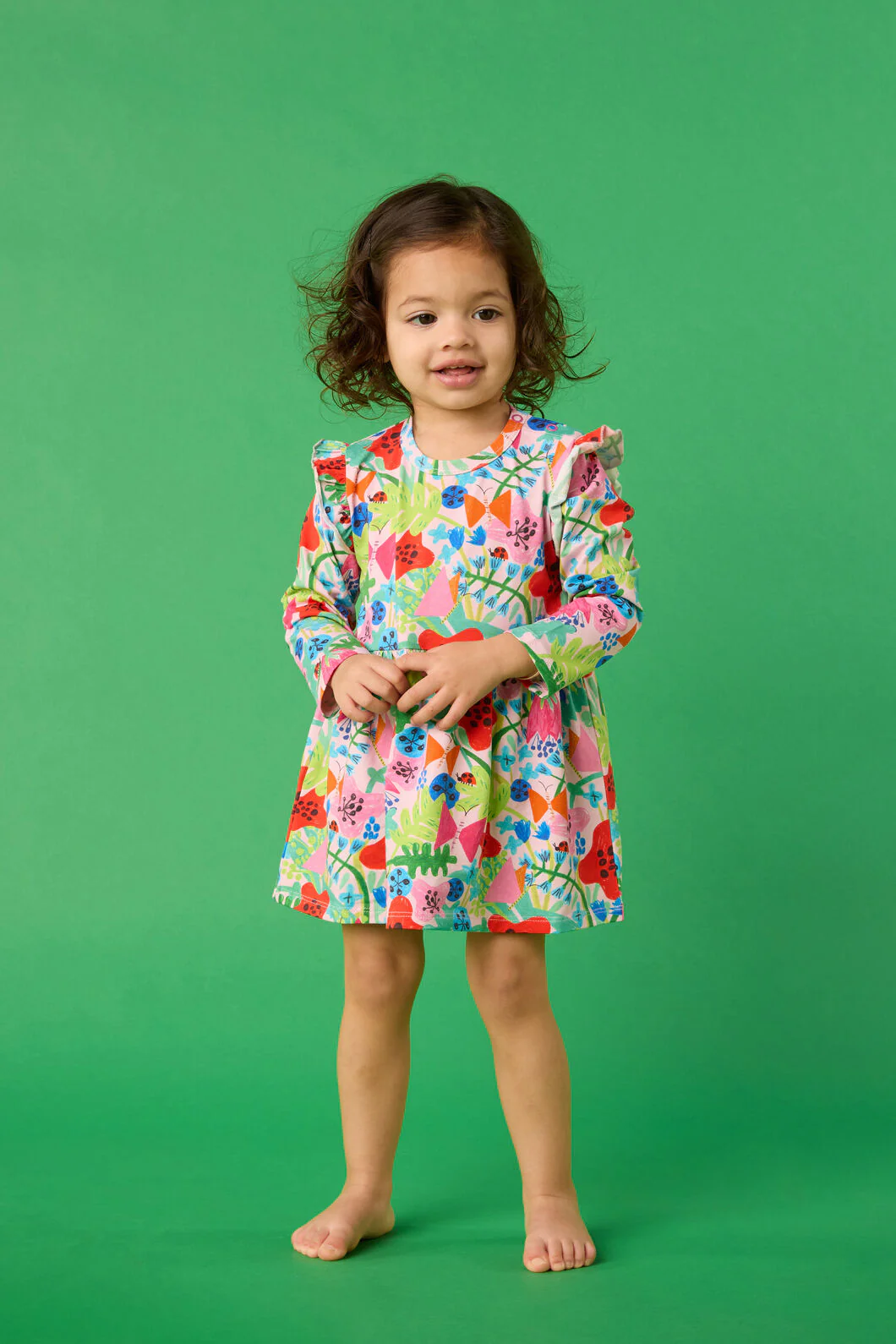 Flower Field Baby Dress