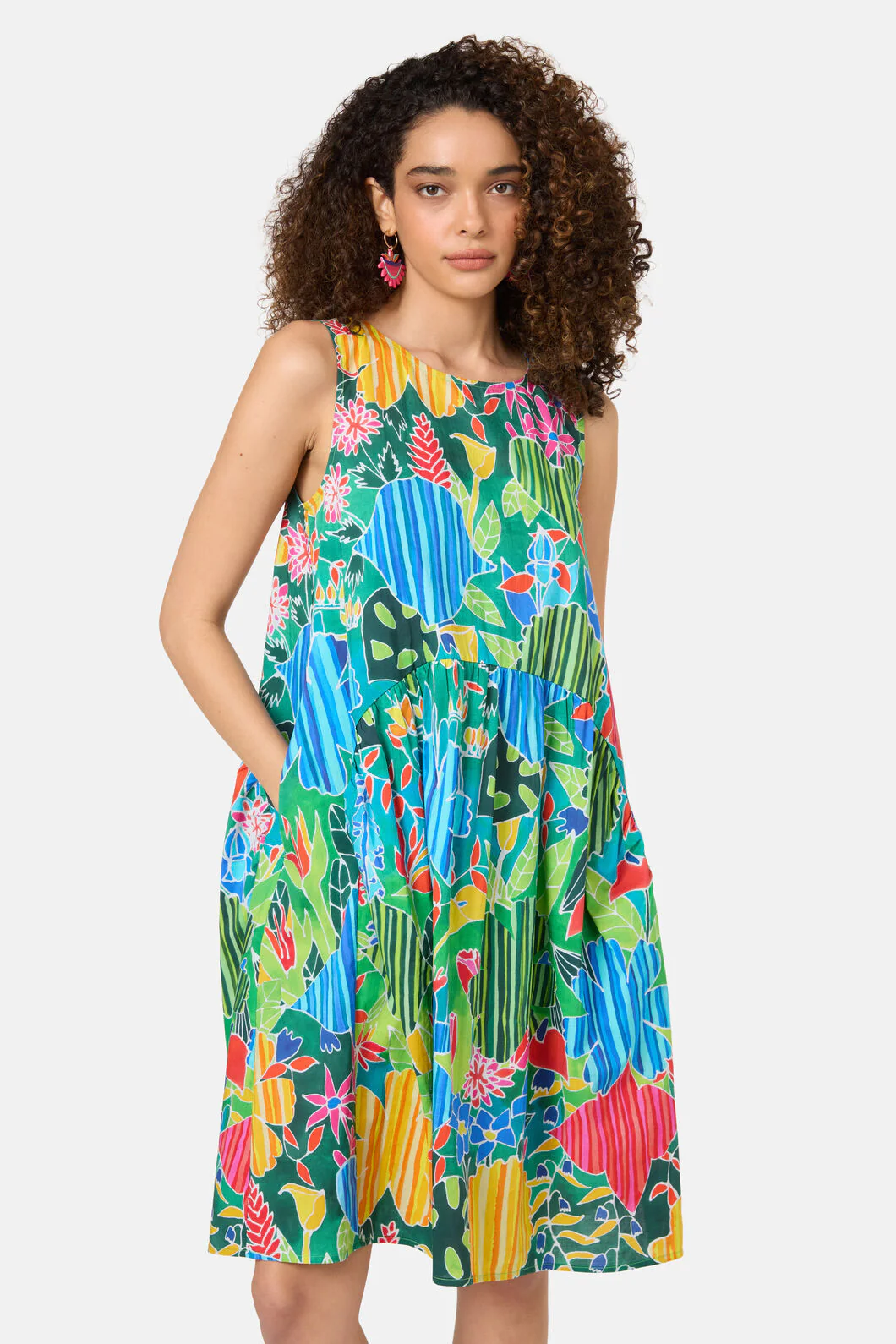 Flower Garden Tulip Dress