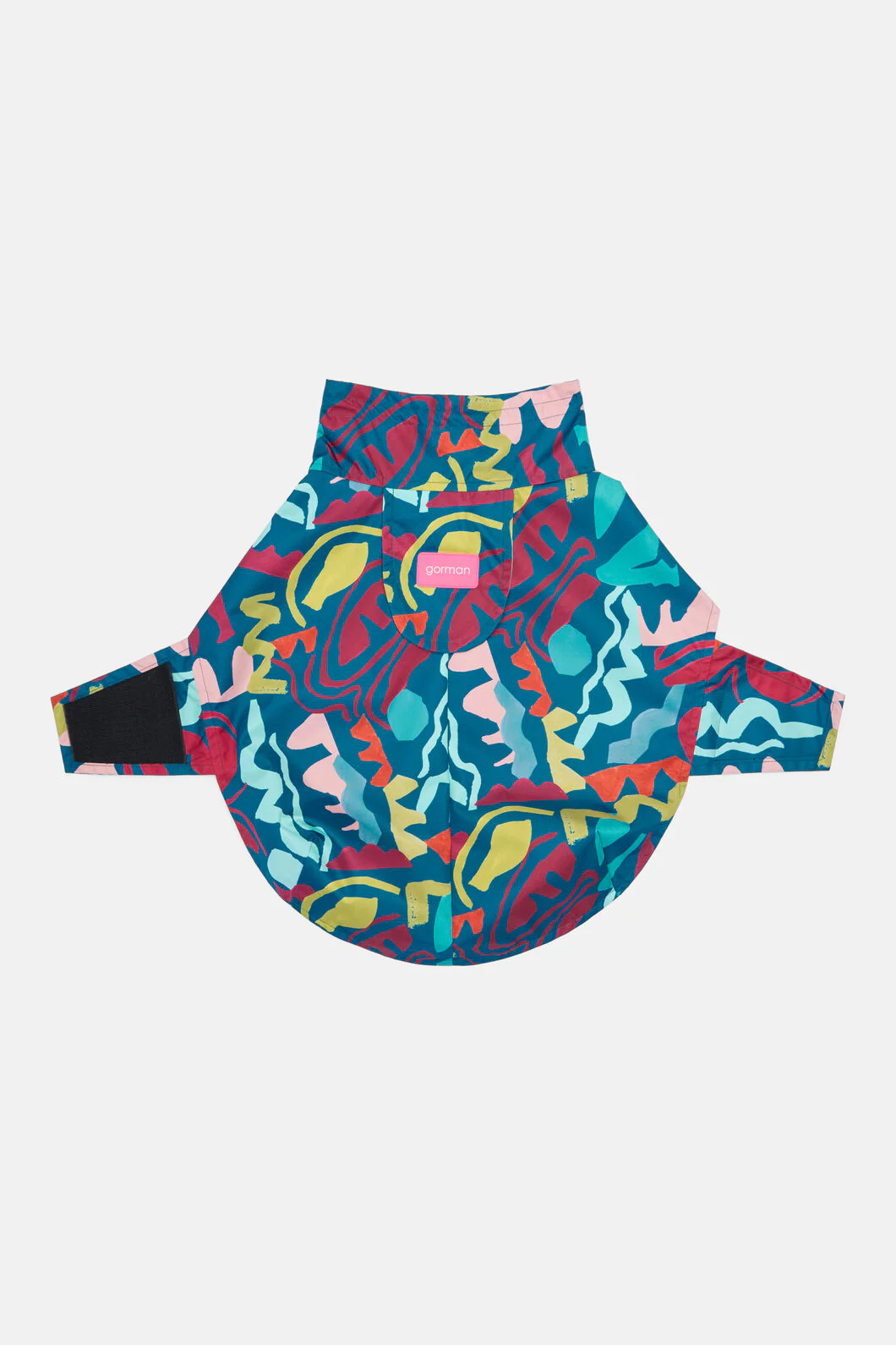 Fluid Rhythm Navy Pet Raincoat - Image 2