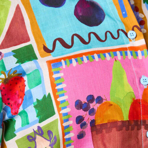 Fruit Party Print Shirt - Image 8