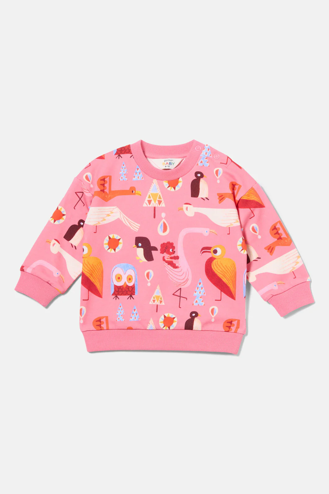 Funky Birds Baby Sweater - Image 2