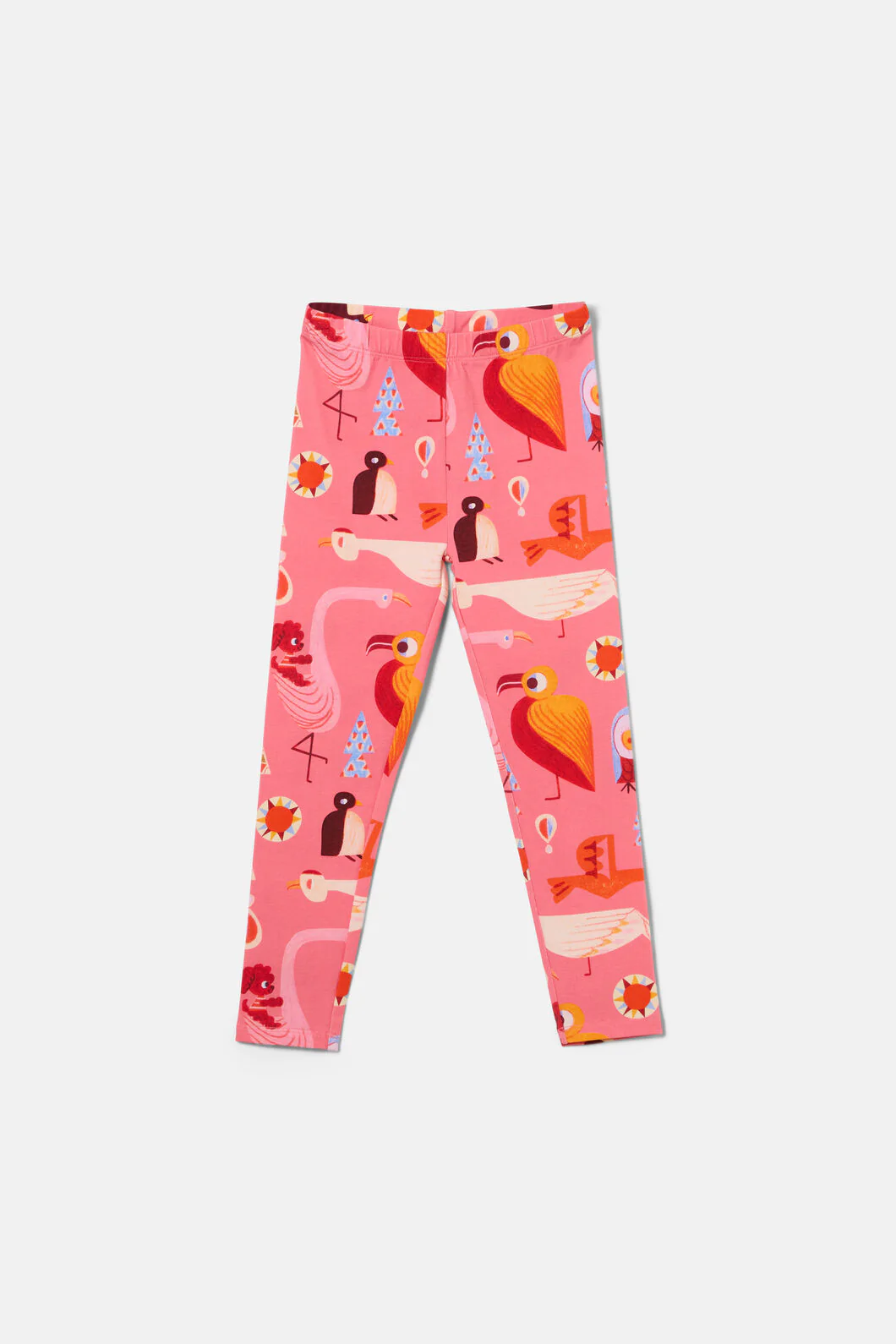 Funky Birds Kids Legging - Image 2