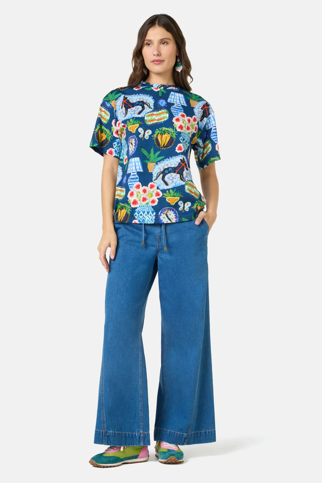 Garden Table Oversized Tee - Image 2