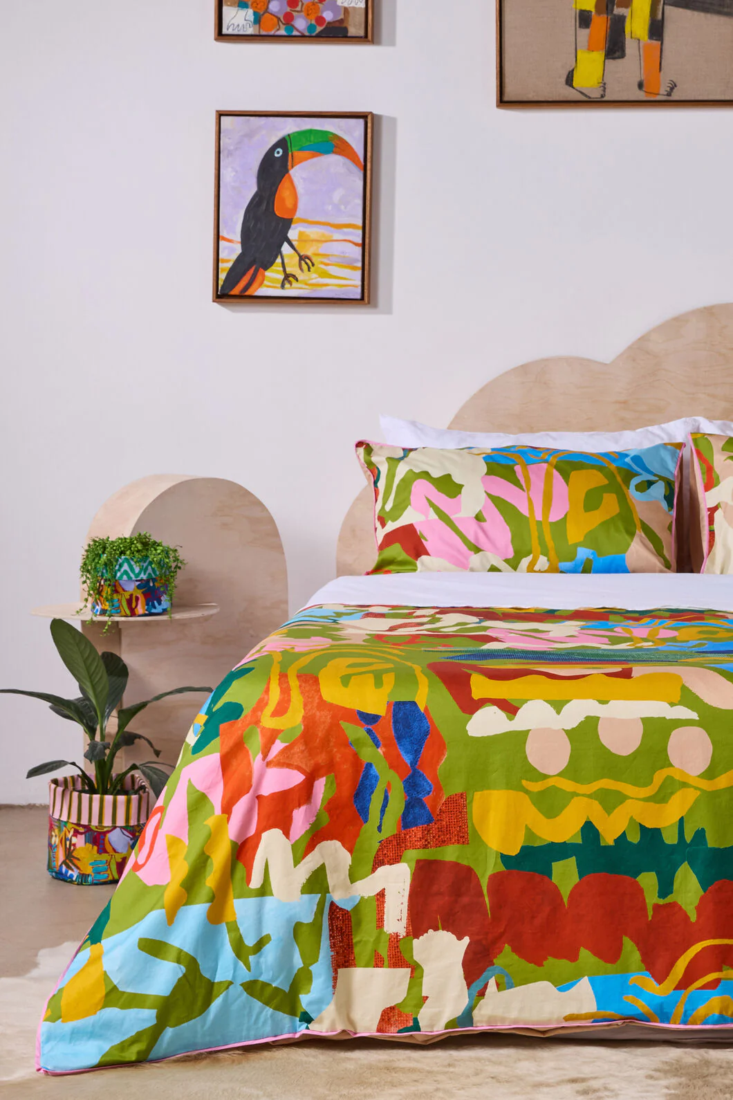 Khaki Tango Bed Linen - KB