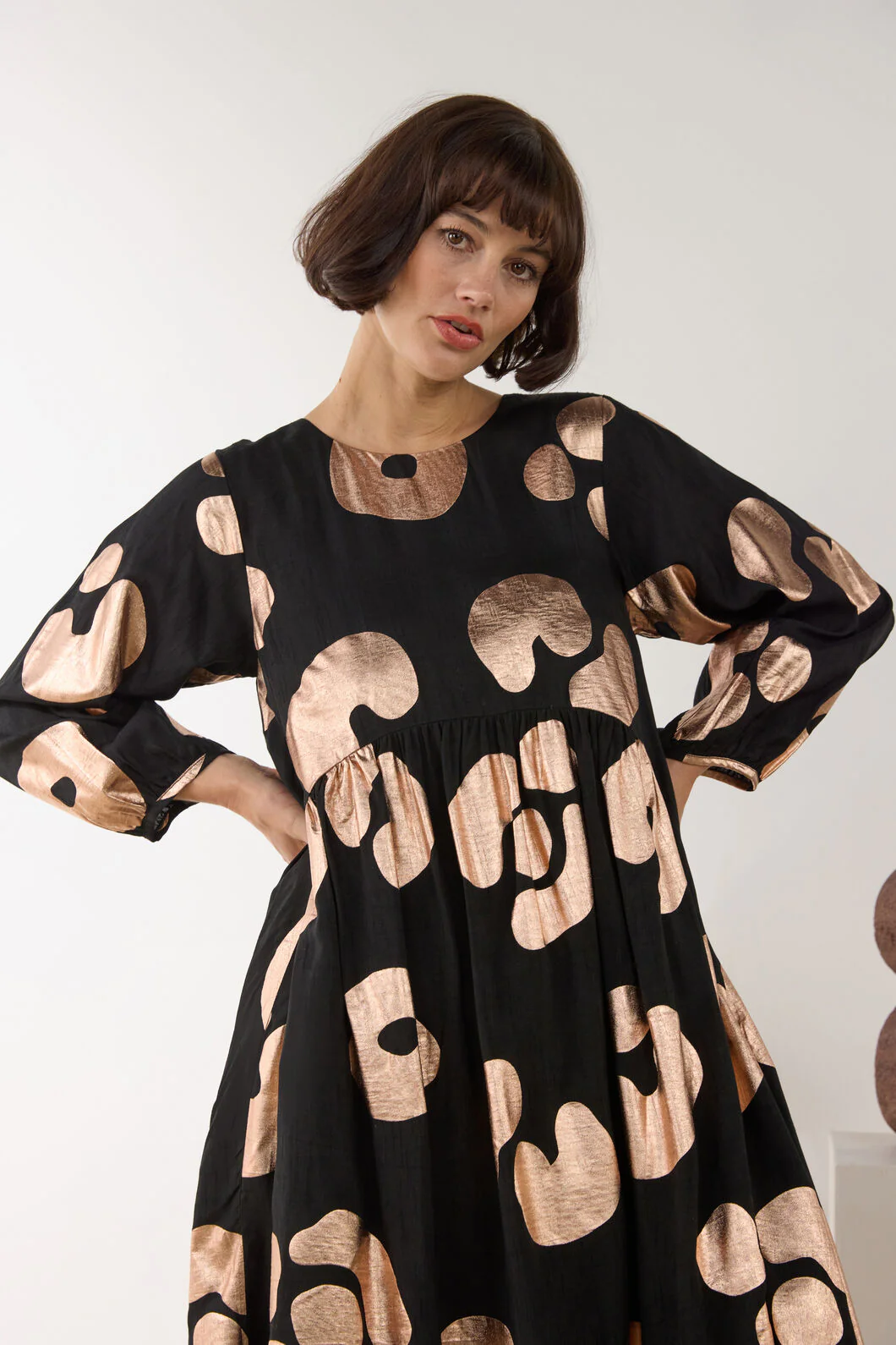 Leo Rising Foil Dress - Image 2