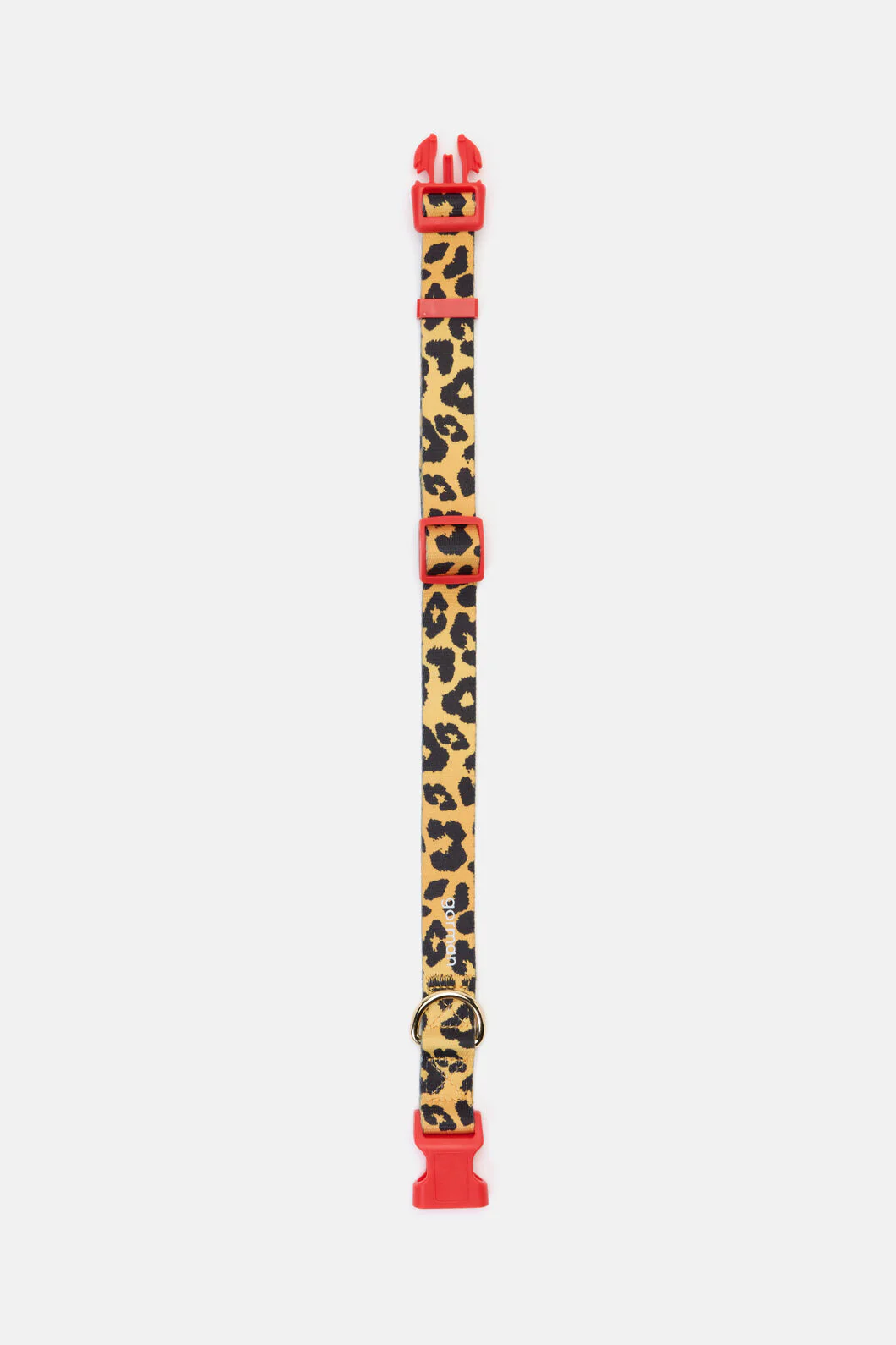 Leopard Dog Collar Lge - Image 2