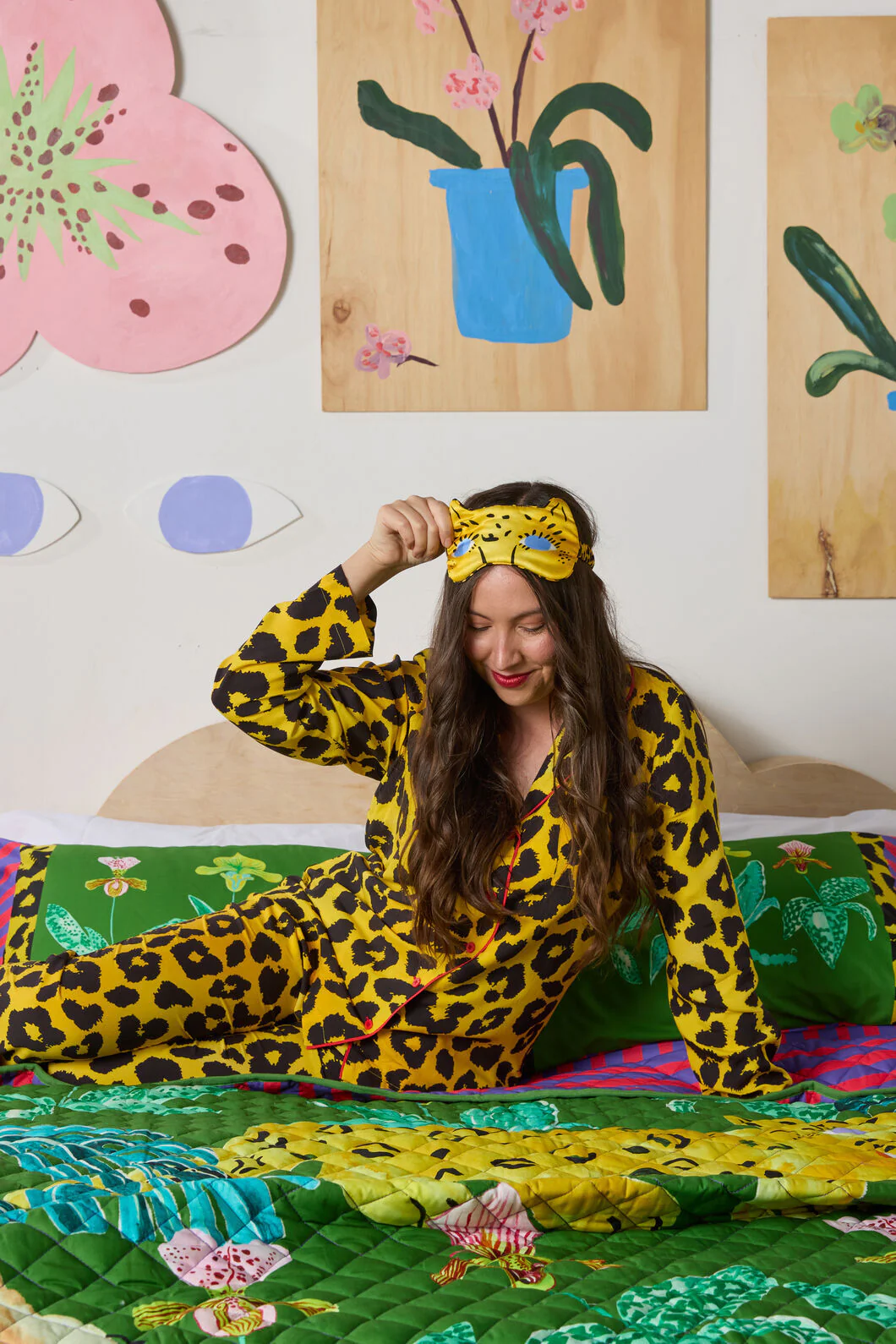 Leopard Long PJ Set - Image 2