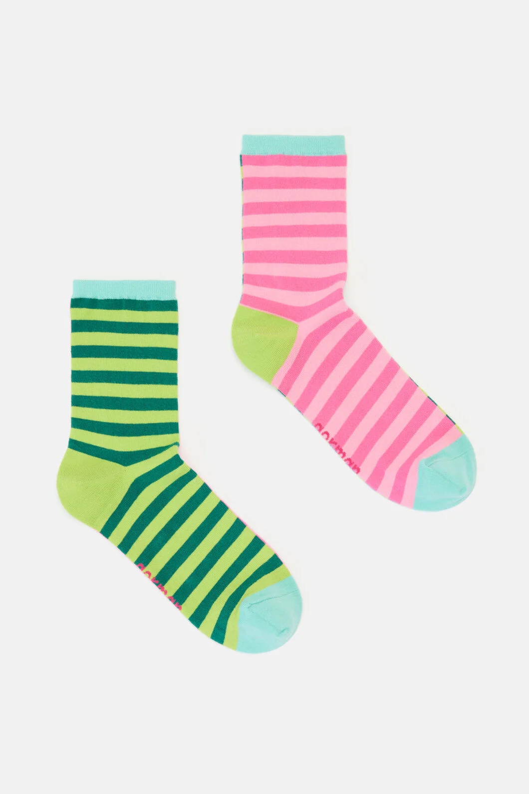 Linea Stripe Crew Sock W