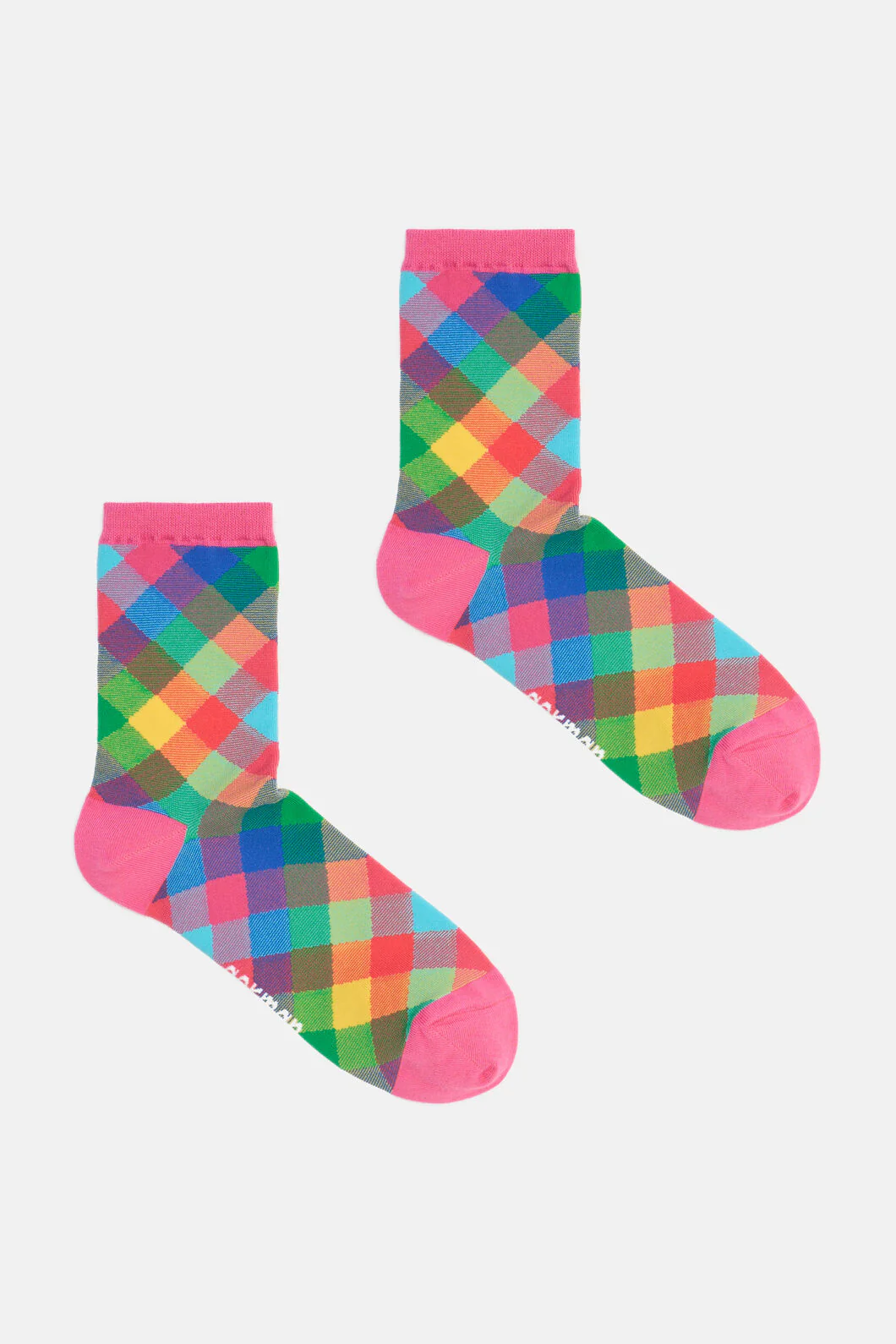 Little Checks Mesh Socks