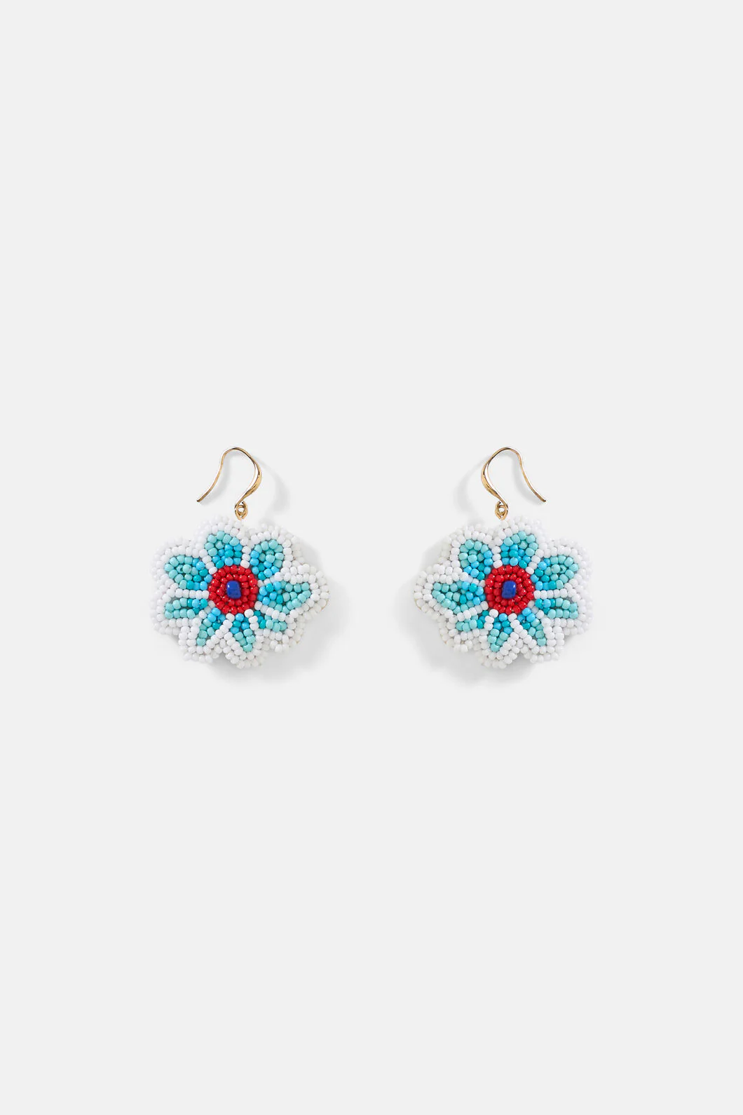Little Flower Beaded Earrings