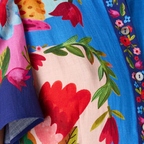 Little Things Placement Shirt Dress - Image 8