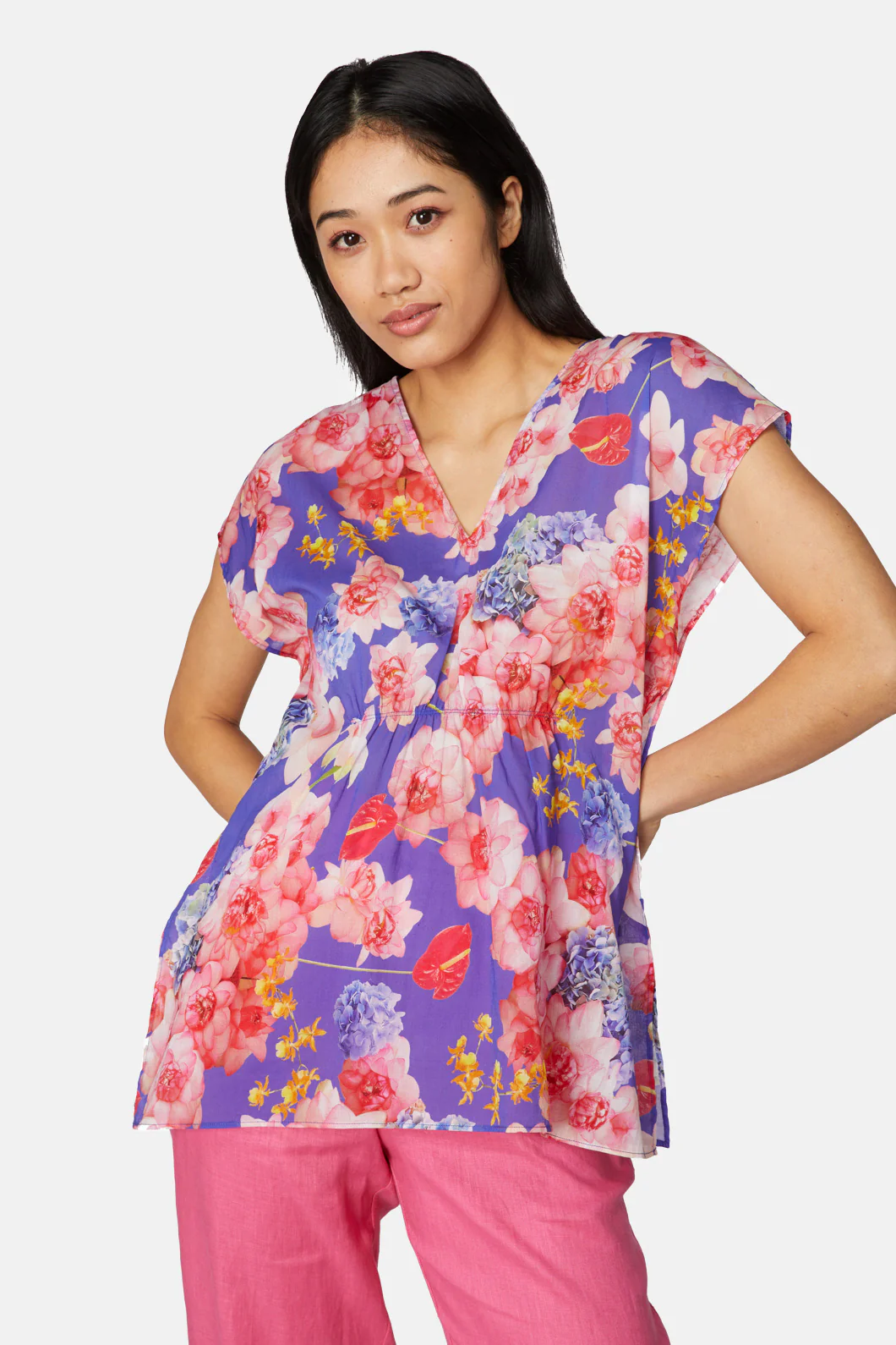 Lotus Kaftan Top