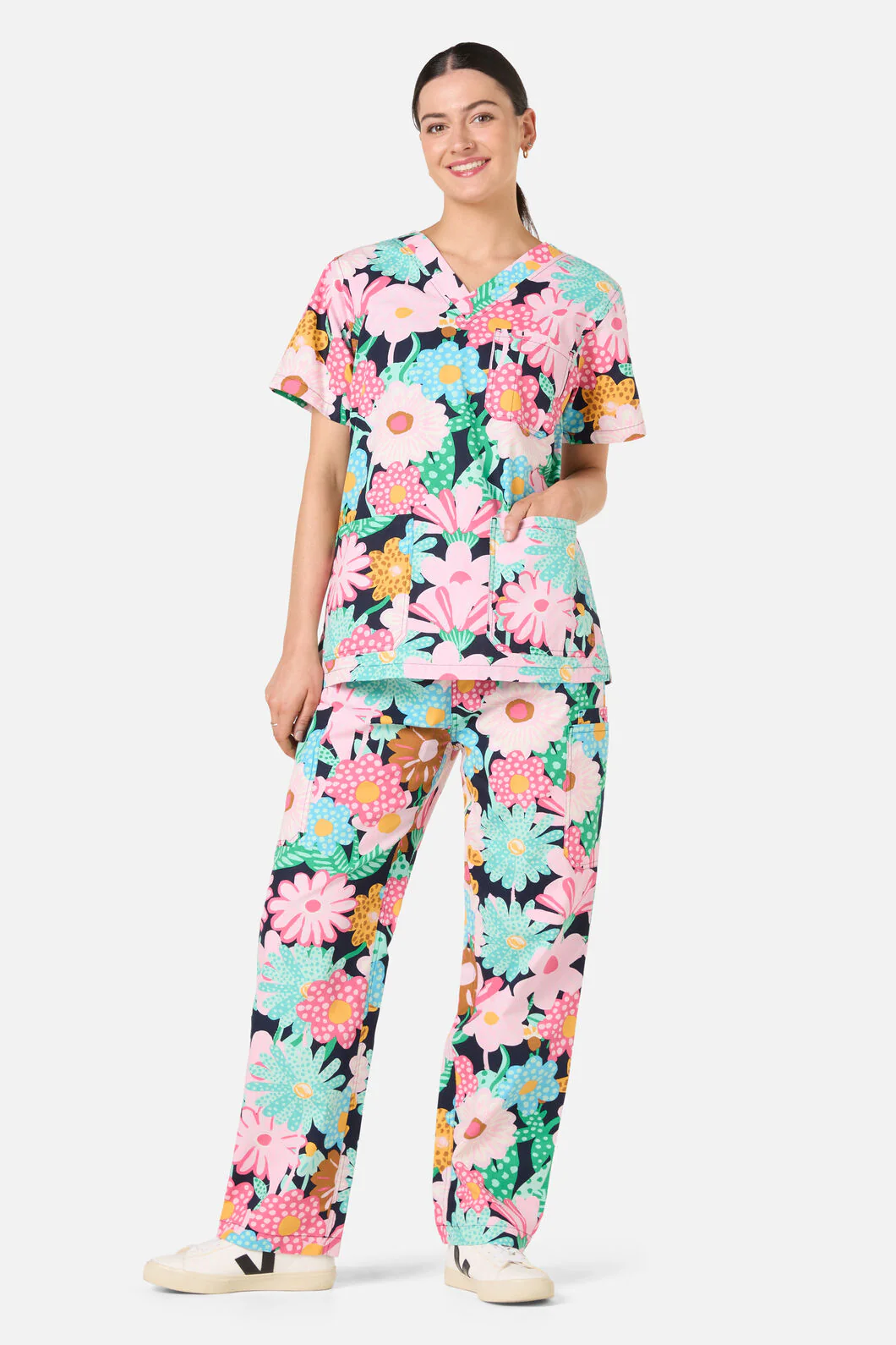 Magic Floral Scrub Set