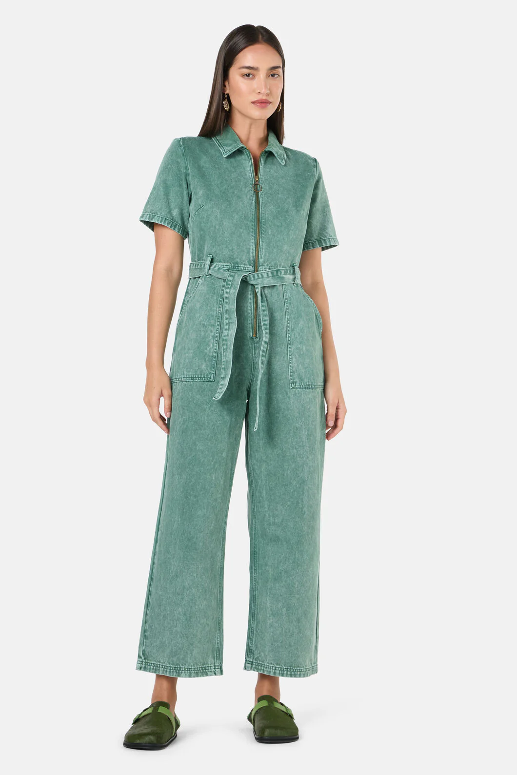 Marylou Denim Pantsuit
