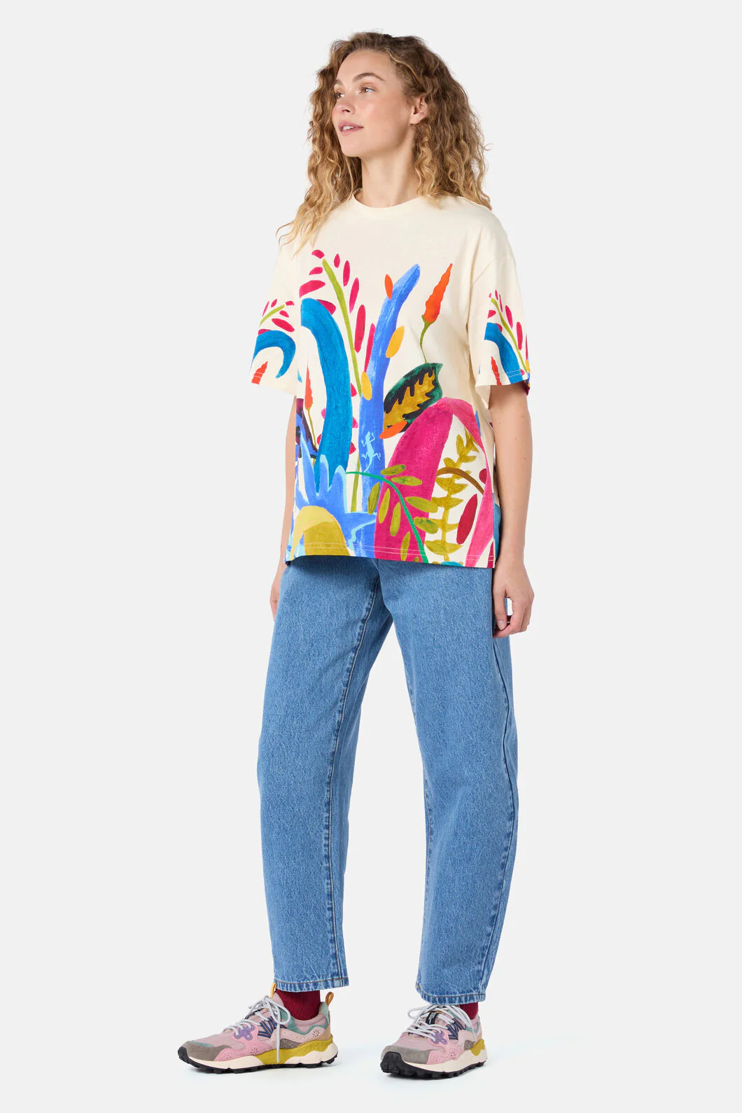 Night Garden Oversized Tee - Image 3