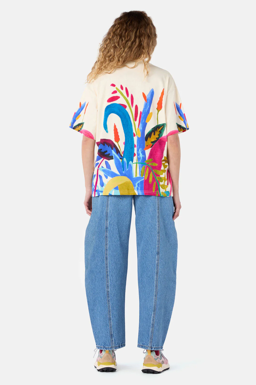 Night Garden Oversized Tee - Image 4