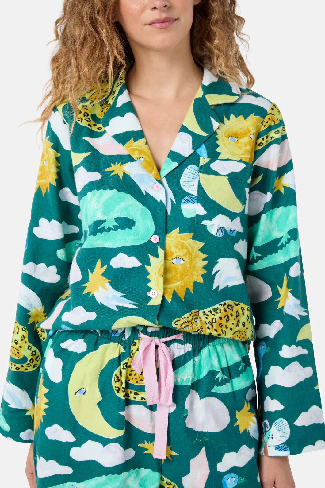 Night Zoo Long PJ Set - Image 8