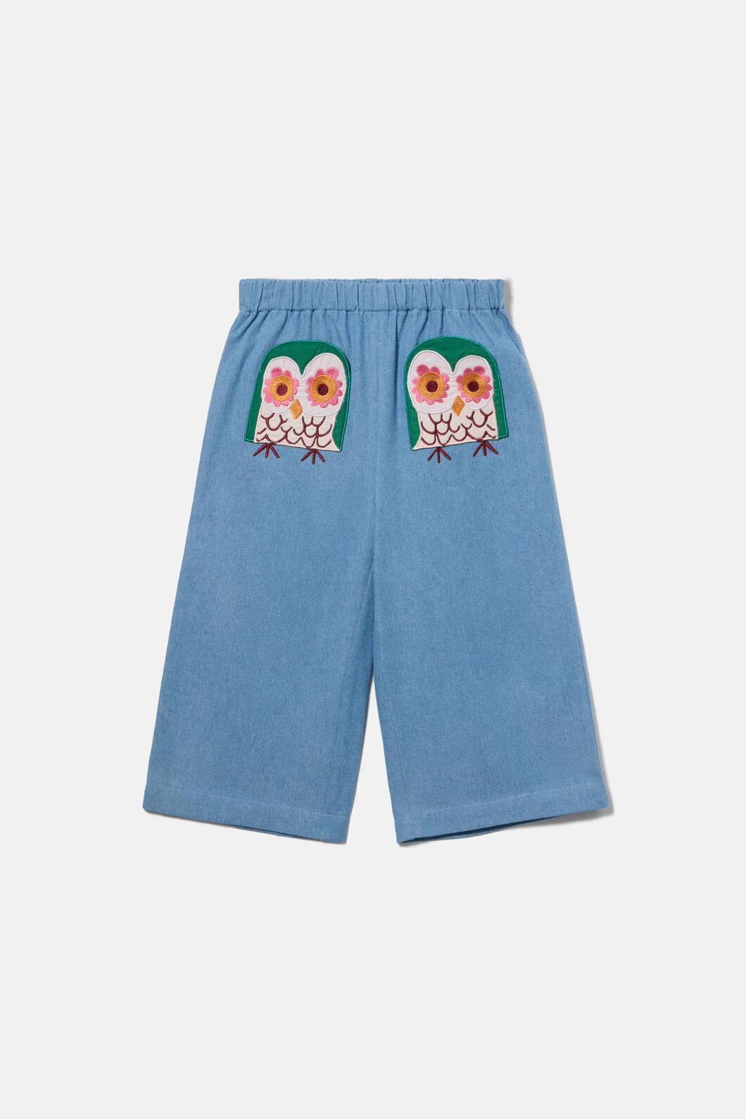 Owl Pocket Denim Kids Pant - Image 3