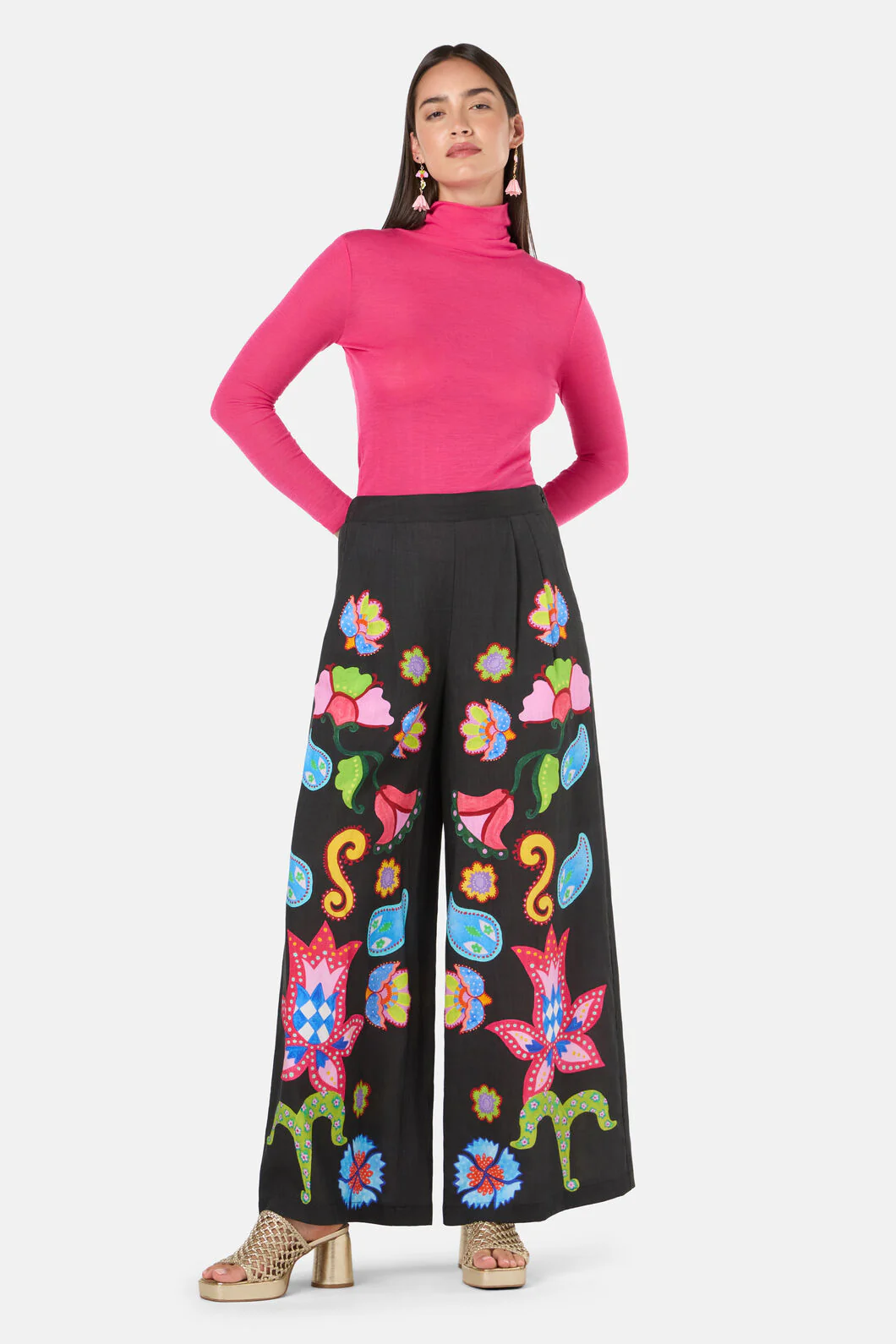 Paisley Parade Print Pant - Image 2