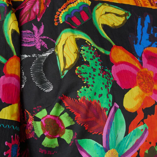Papaya Palm Ruffle Top - Image 6