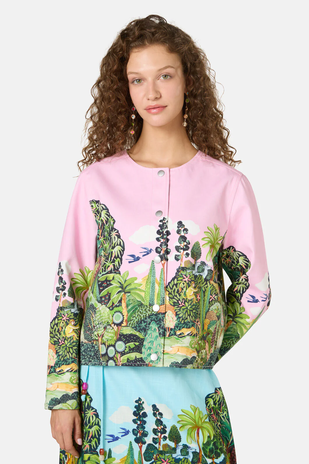 Royal Garden Reversible Shell Jacket