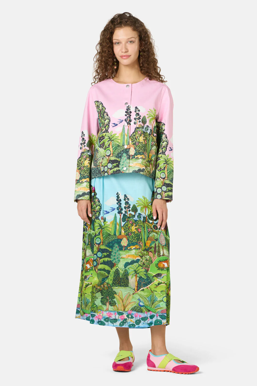 Royal Garden Reversible Shell Jacket - Image 2