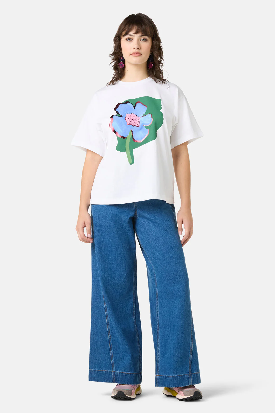Seedlings Placement Foil Oversized Tee - Image 2