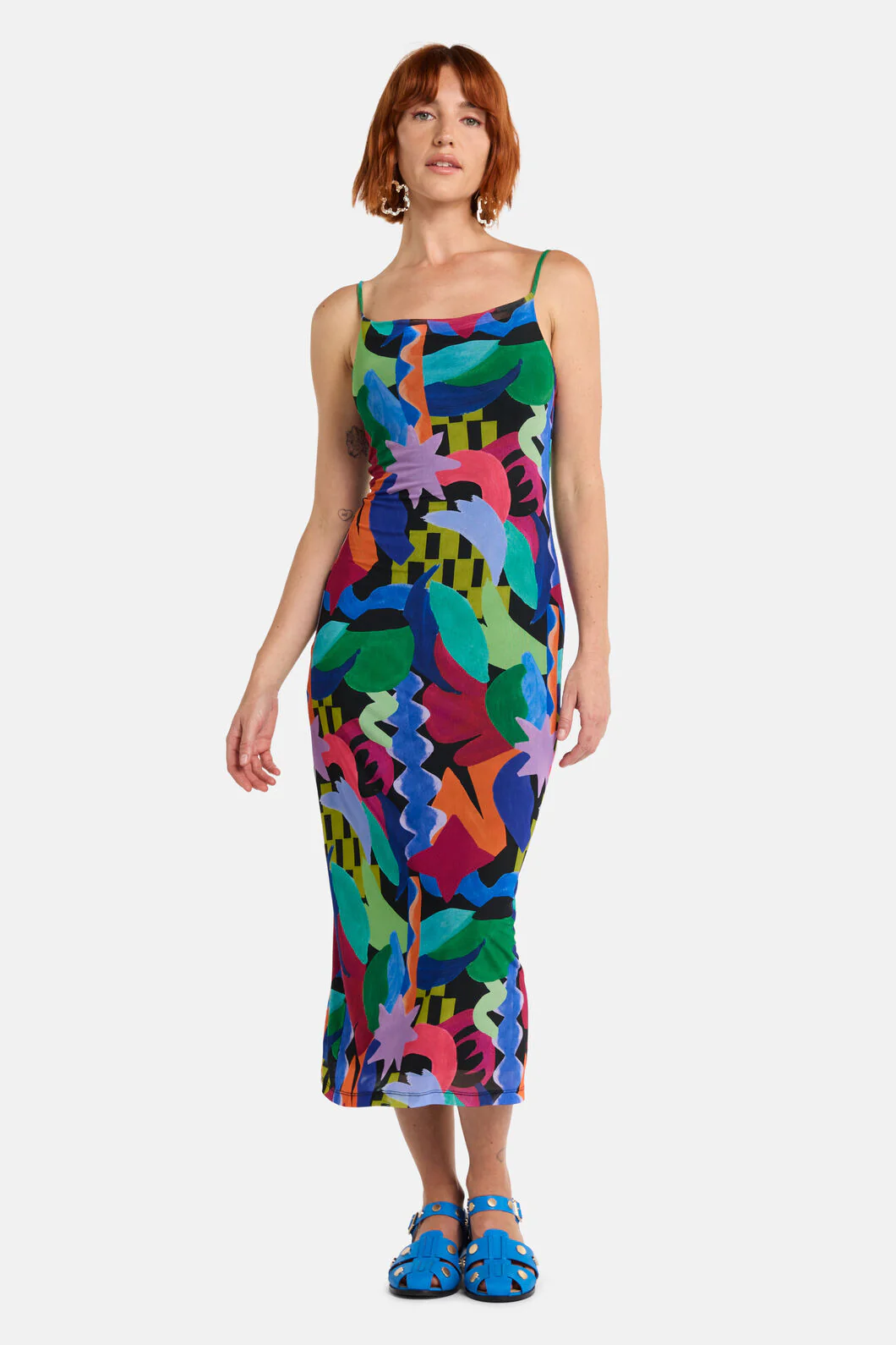 Tangled Tropic Mesh Dress - Image 3