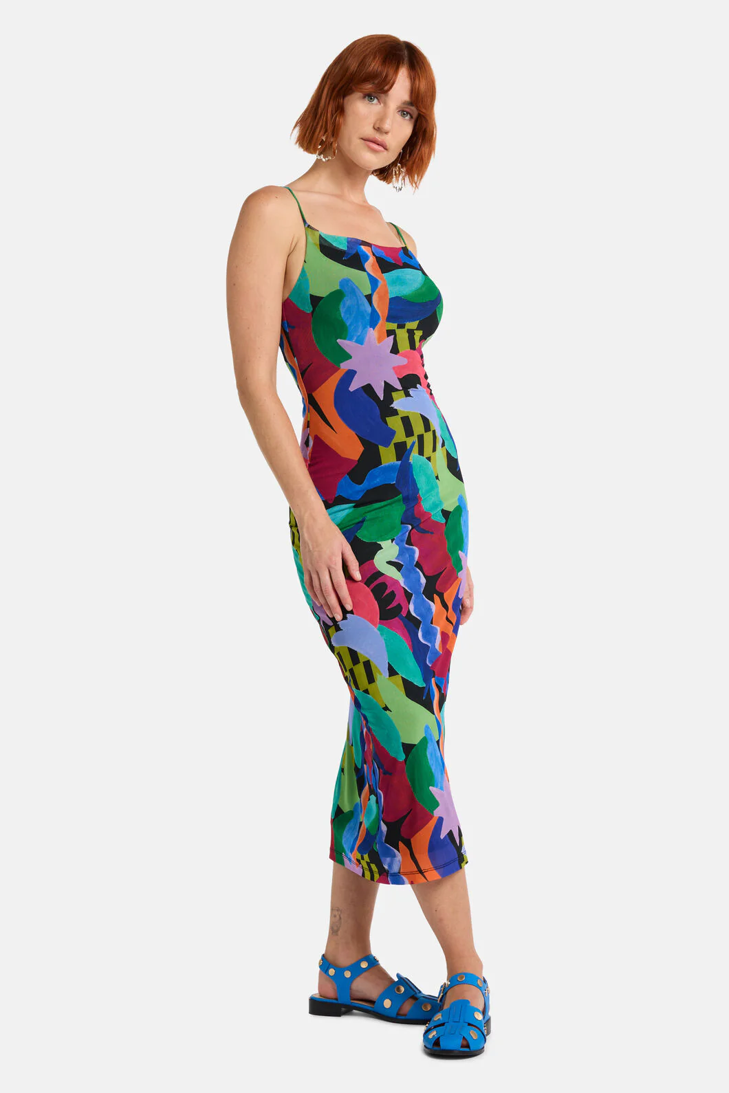 Tangled Tropic Mesh Dress - Image 4
