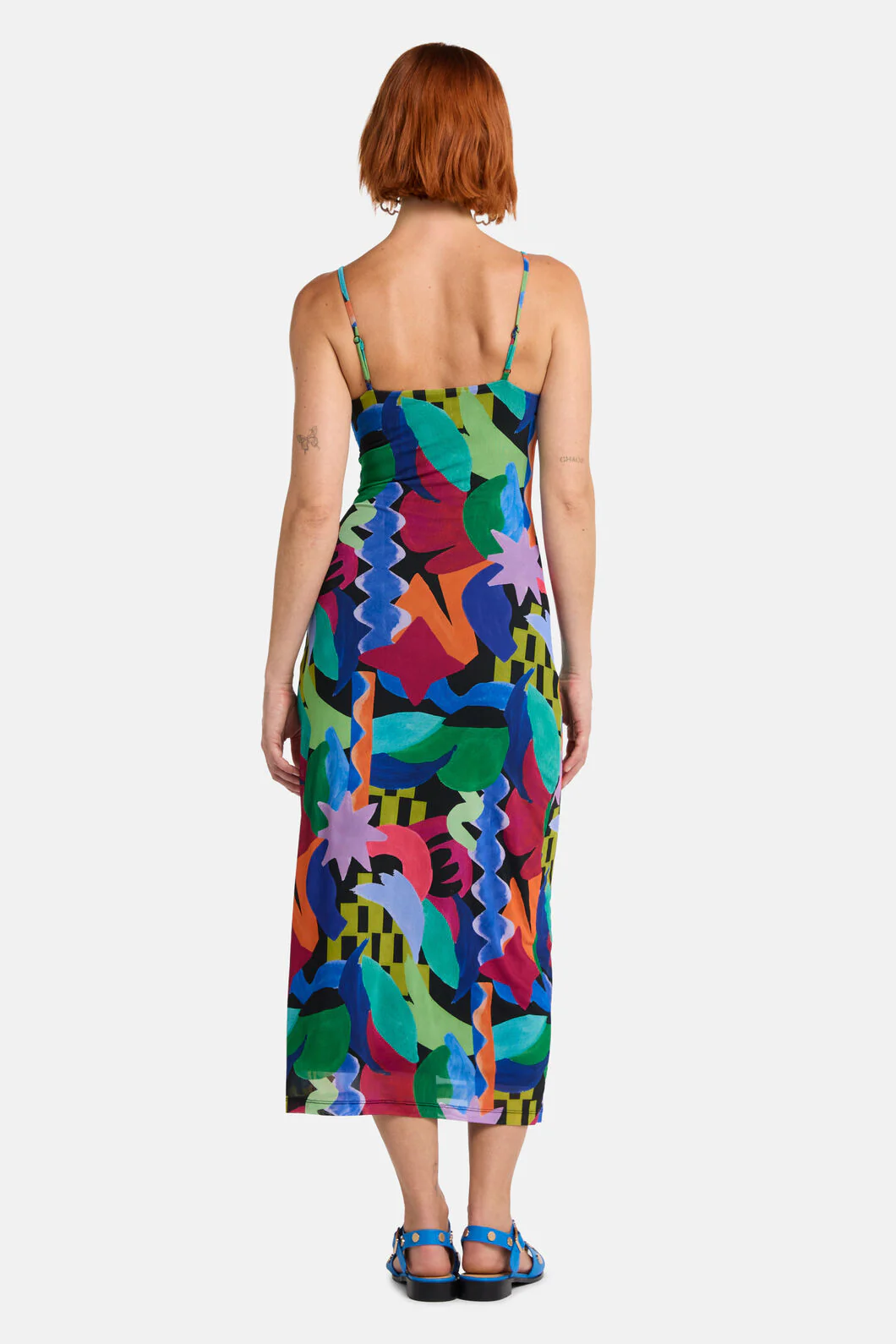 Tangled Tropic Mesh Dress - Image 5