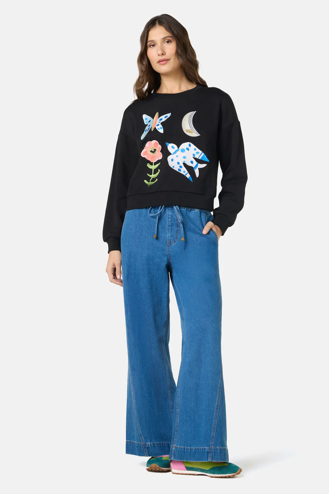 The Garden Embroidered Sweater - Image 2