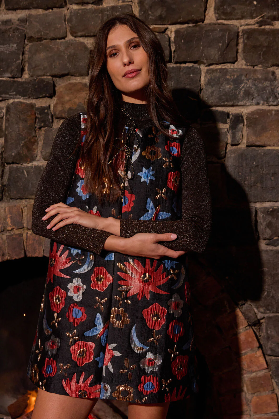 The Garden Jacquard Dress - Image 9