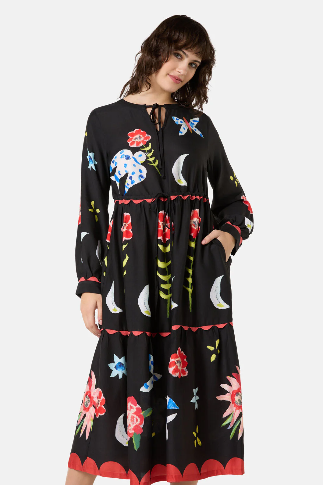 The Garden Long Dress - Image 2