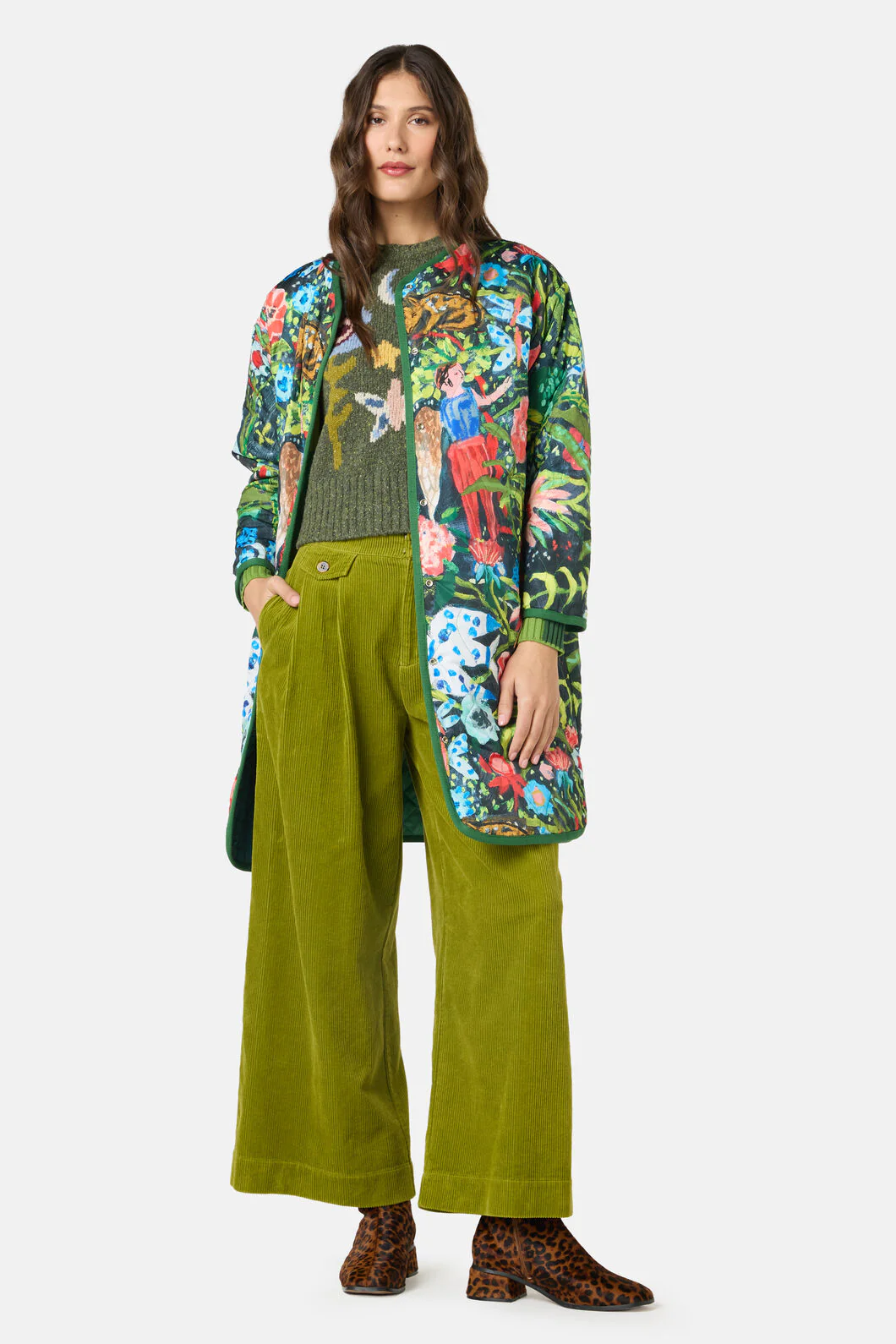 The Garden Reversible Coat - Image 3