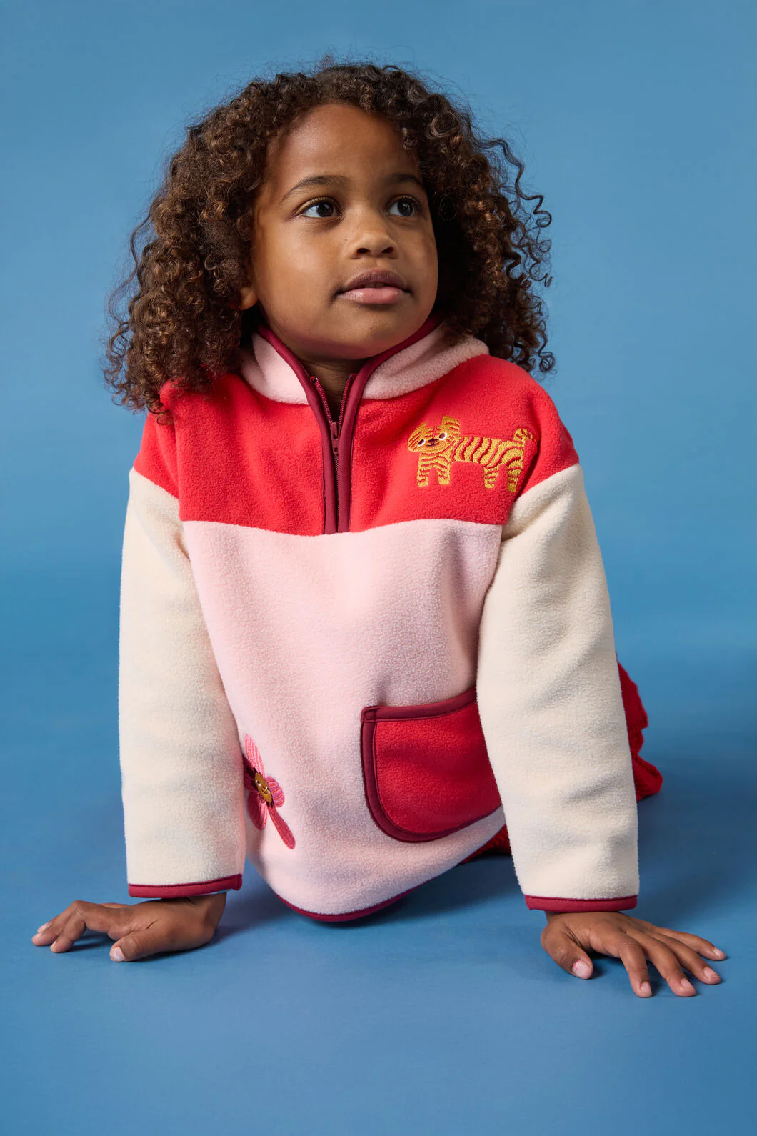Tiger Kids Fleece Top