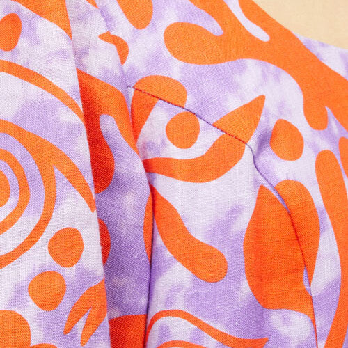 Volcano Linen Dress - Image 10