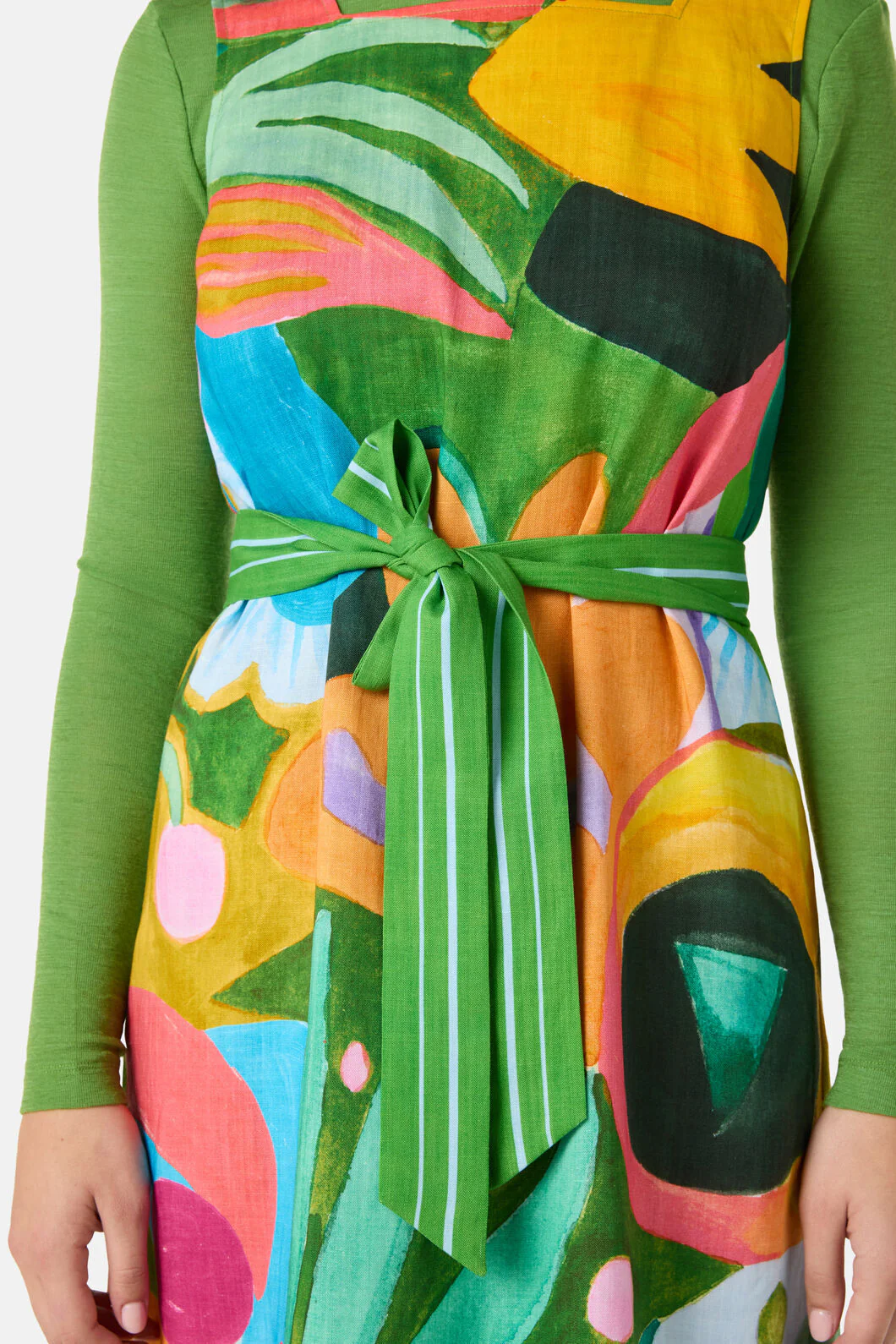 Warm Winter Printed Midi Dress - Image 8