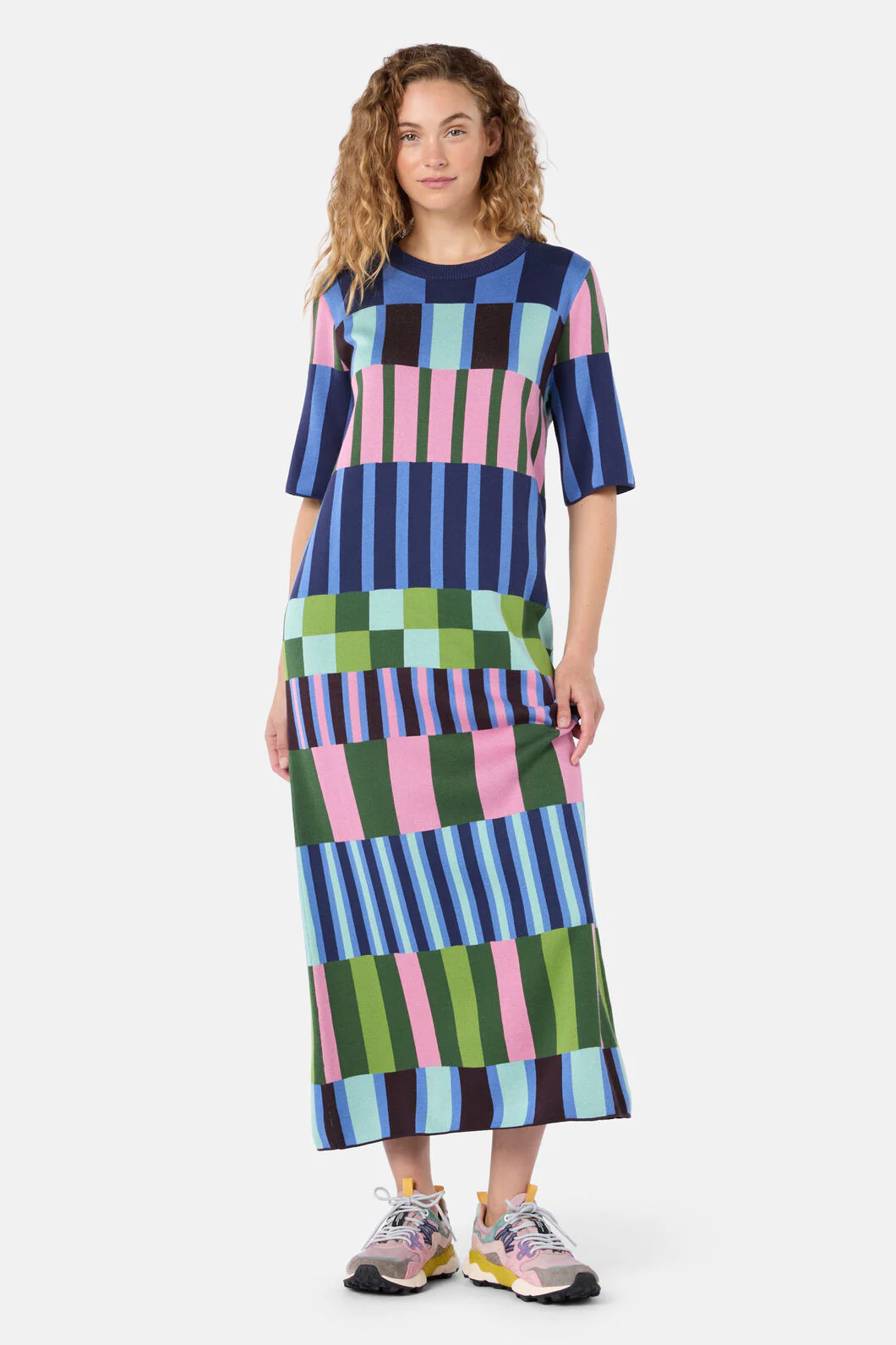 Warpweave Knit Dress