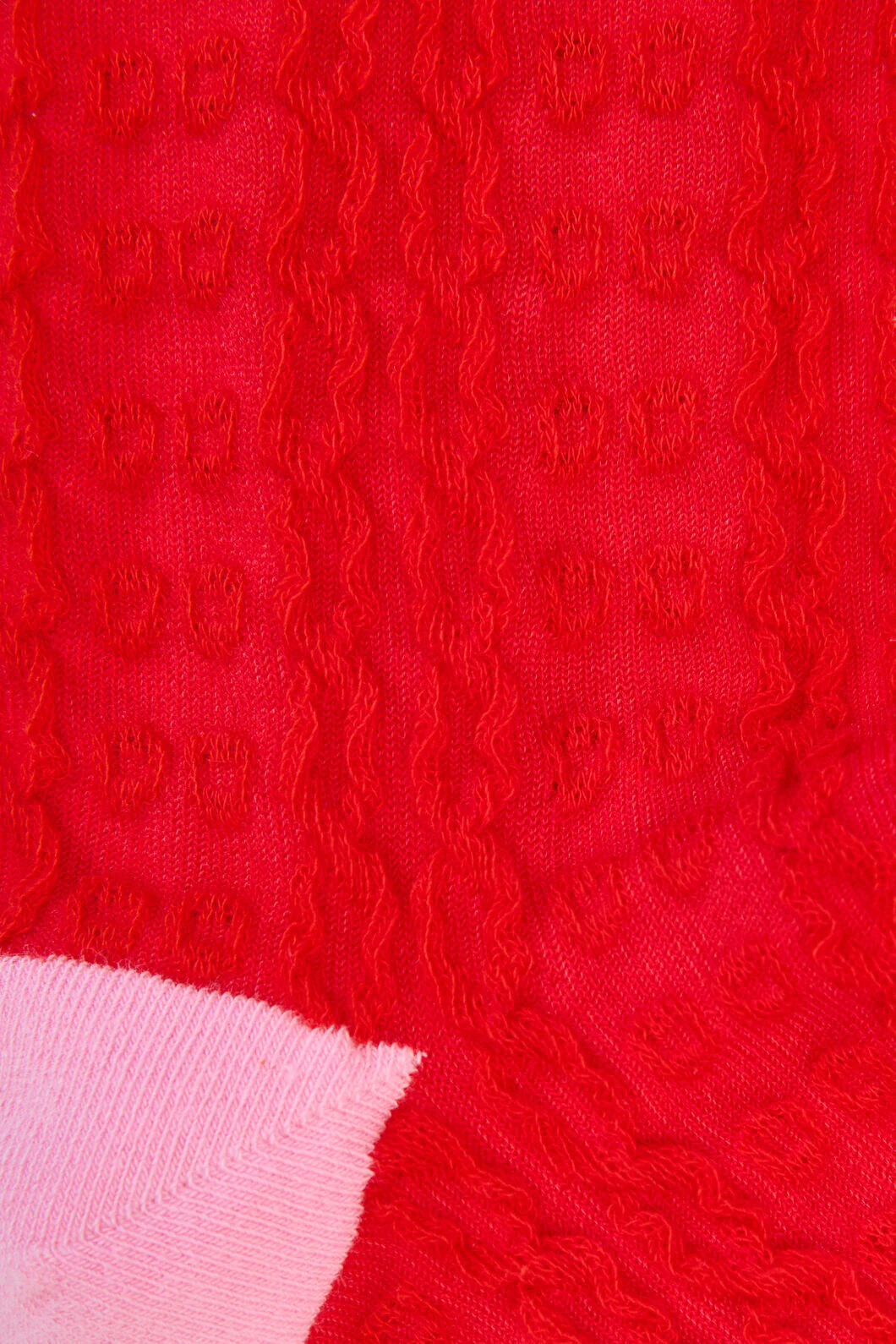 Wiggle Pointelle Sock Red - Image 2