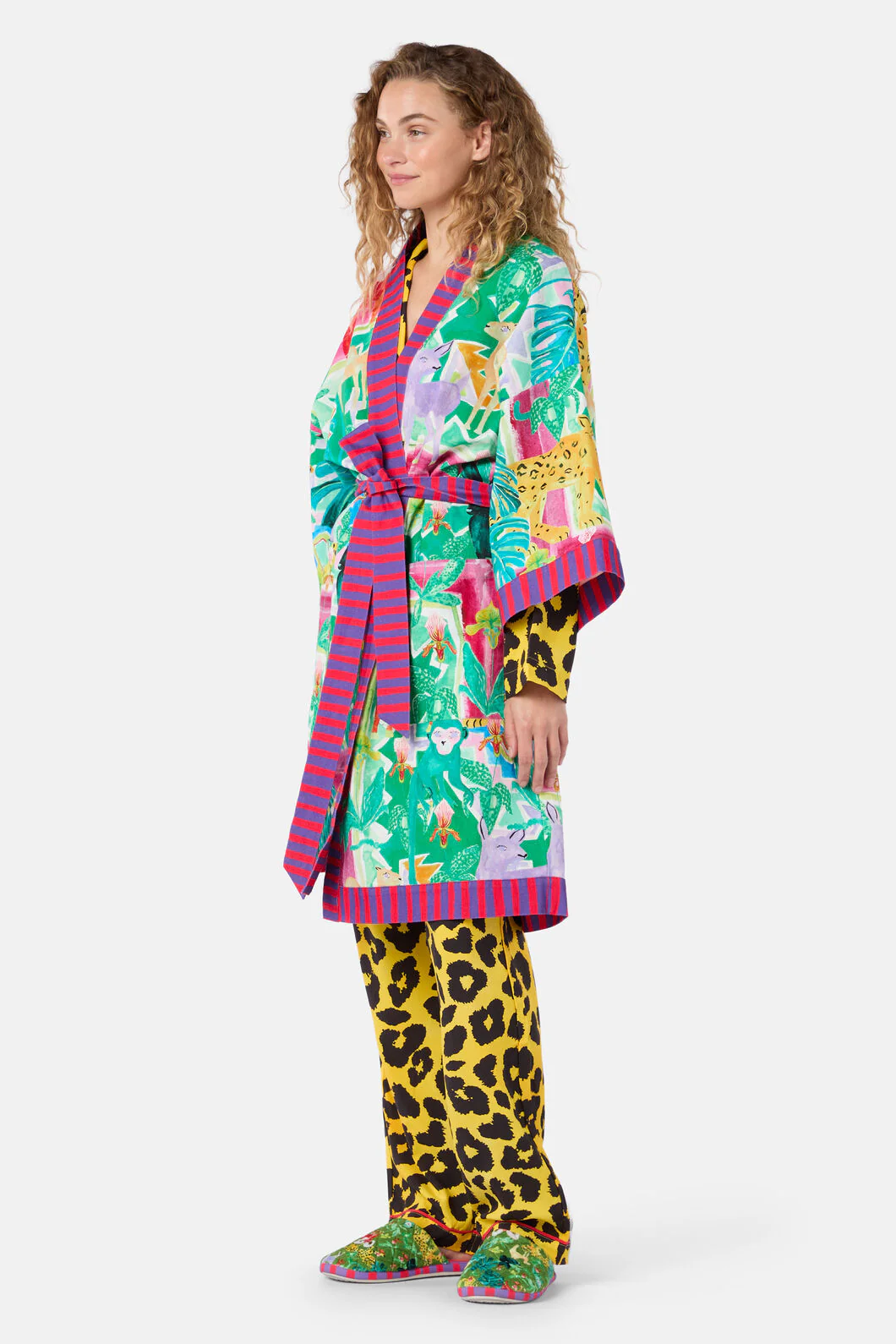 Wild Tile Bath Robe - Image 4